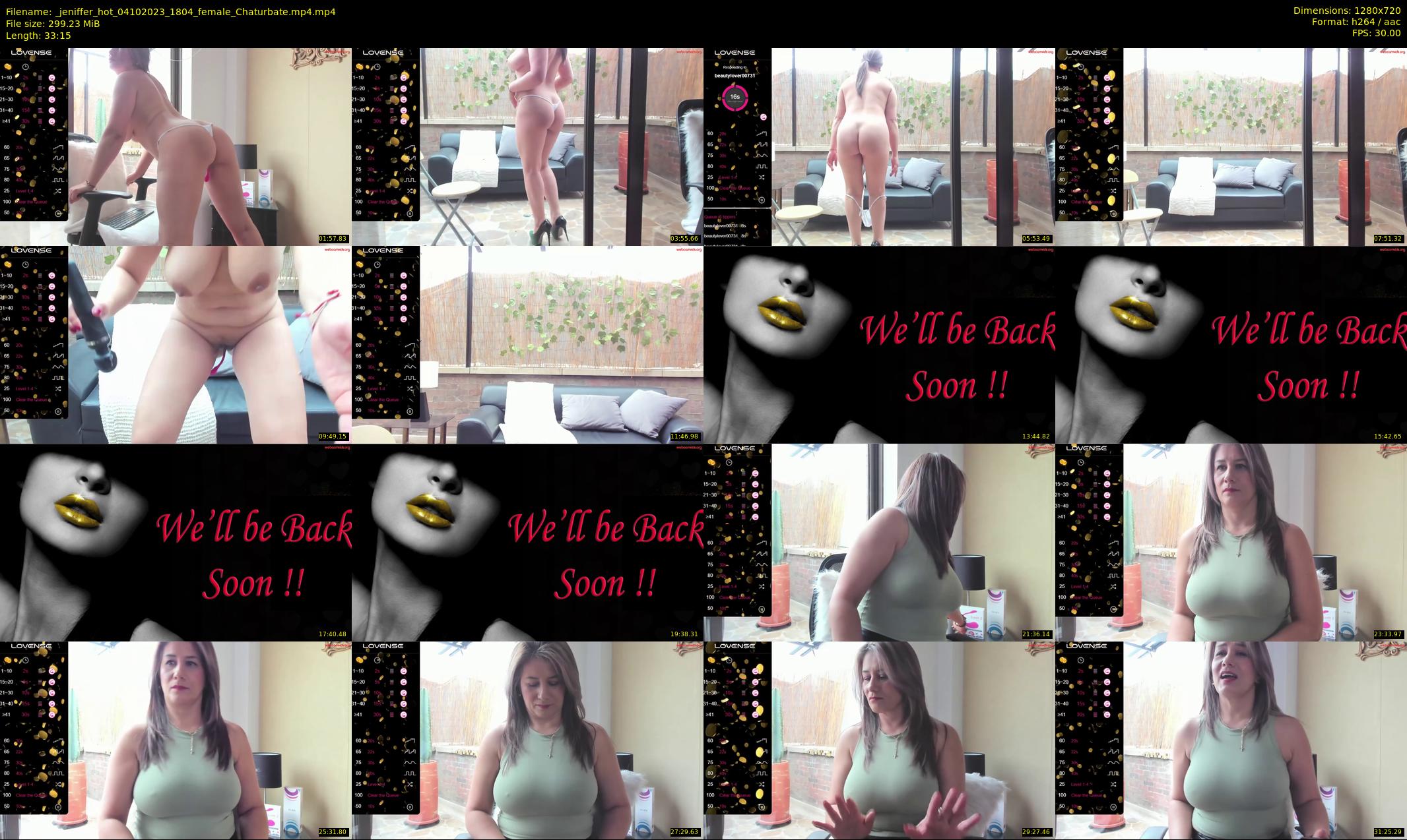 _jeniffer_hot — 34 minute Chaturbate female cam show recording, 720p, Oct 4, 2023