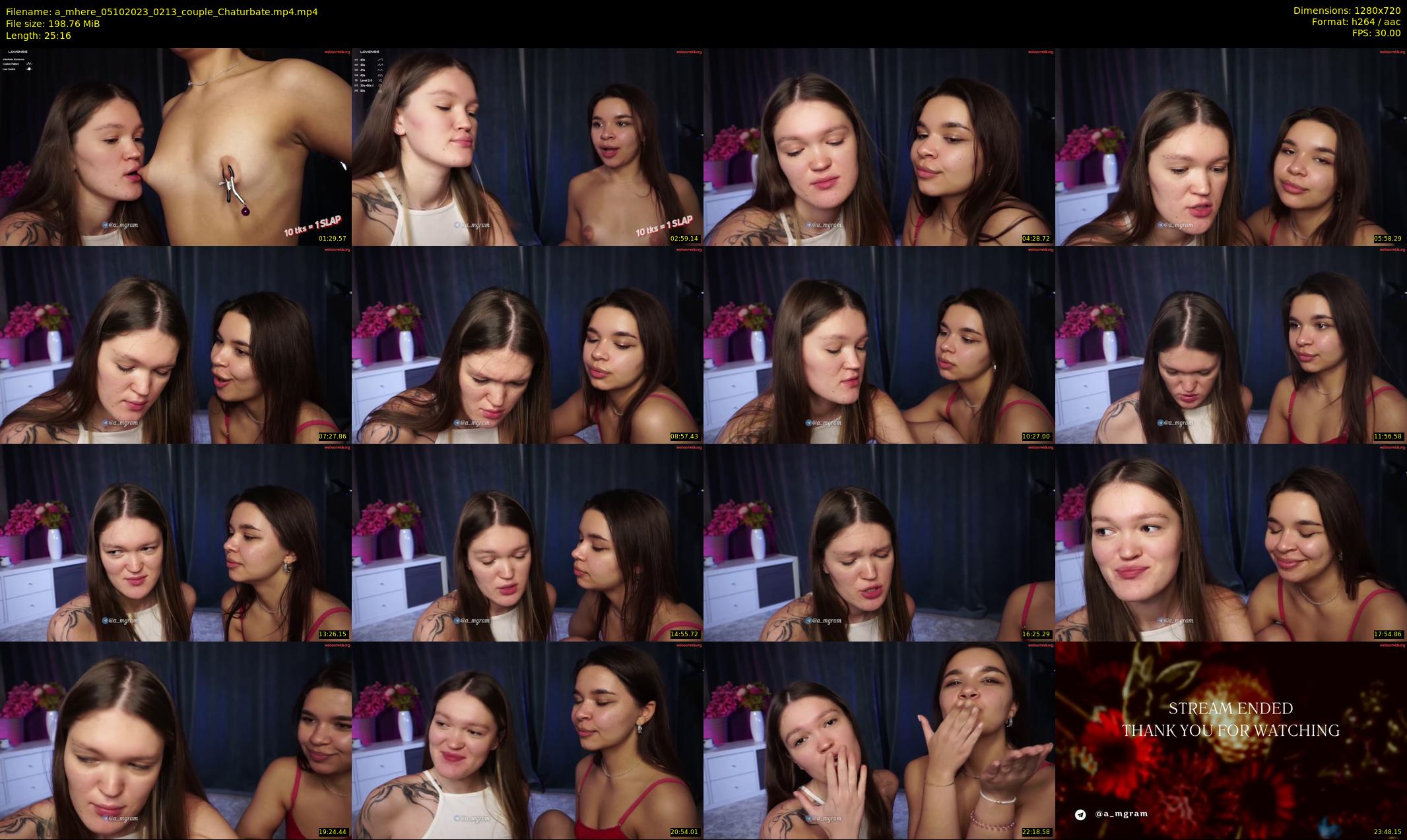 a_mhere — 26 minute Chaturbate couple cam show recording, 720p, Oct 5, 2023