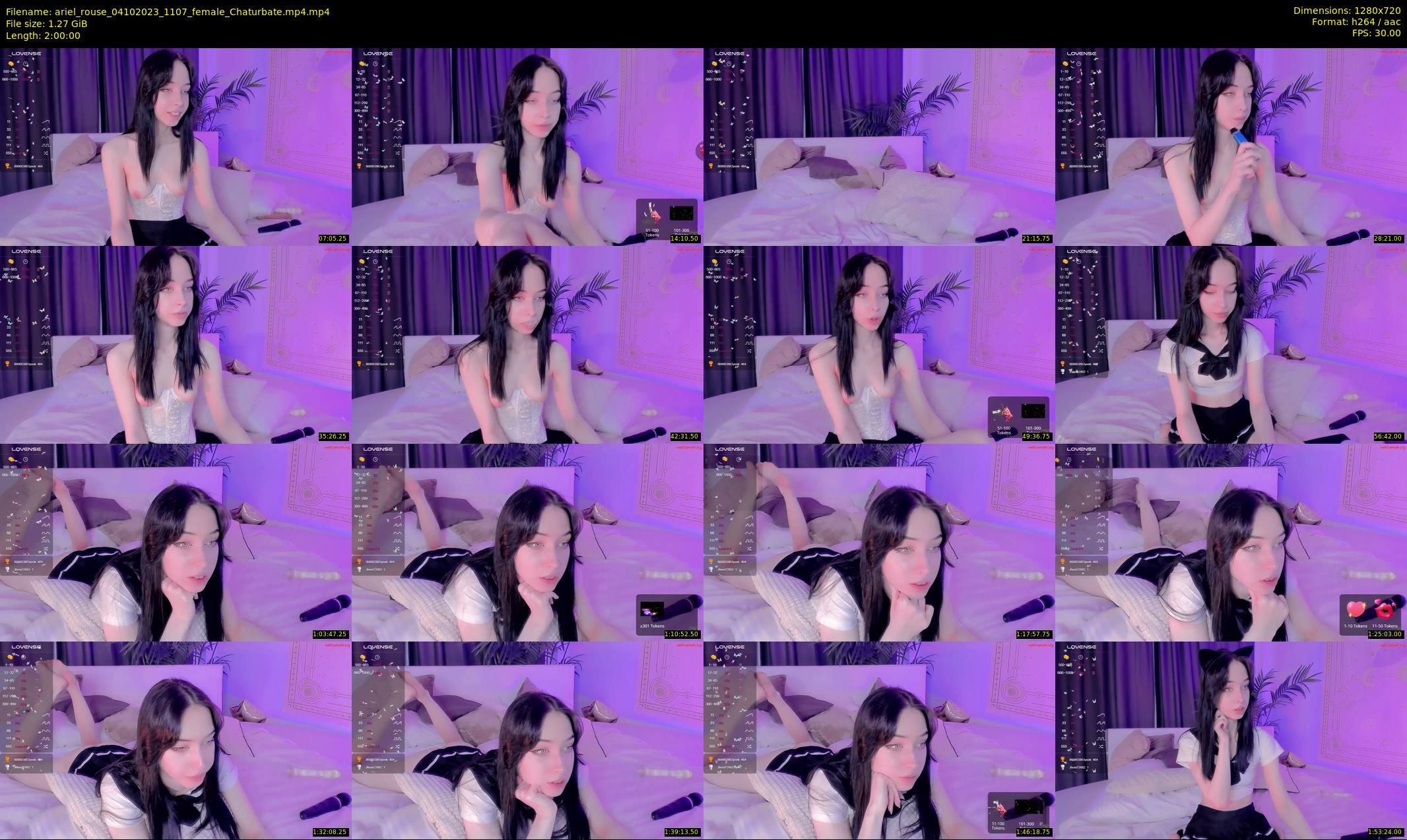 ariel_rouse — 120 minute Chaturbate female cam show recording, 720p, Oct 4, 2023