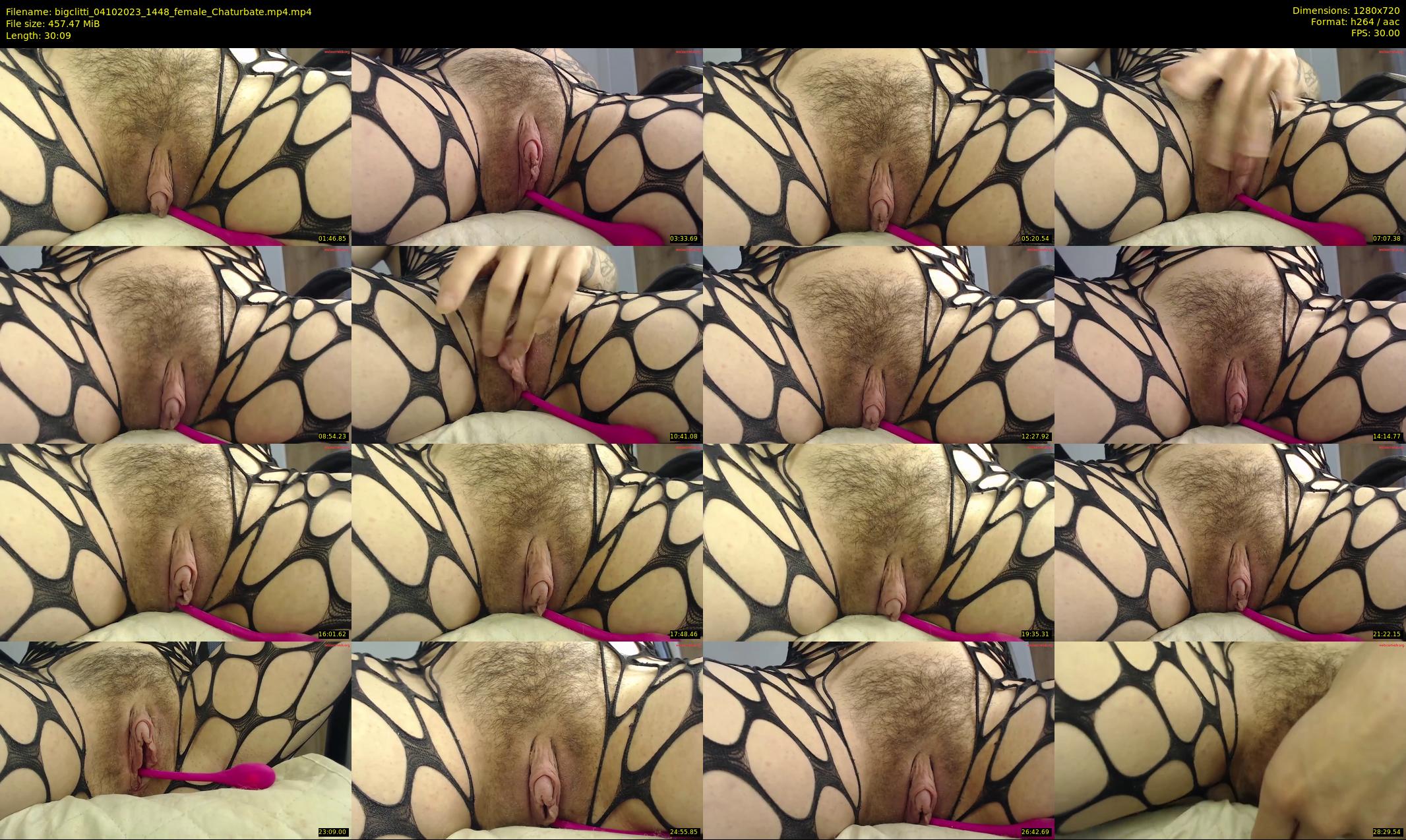bigclitti — 31 minute Chaturbate female cam show recording, 720p, Oct 4, 2023