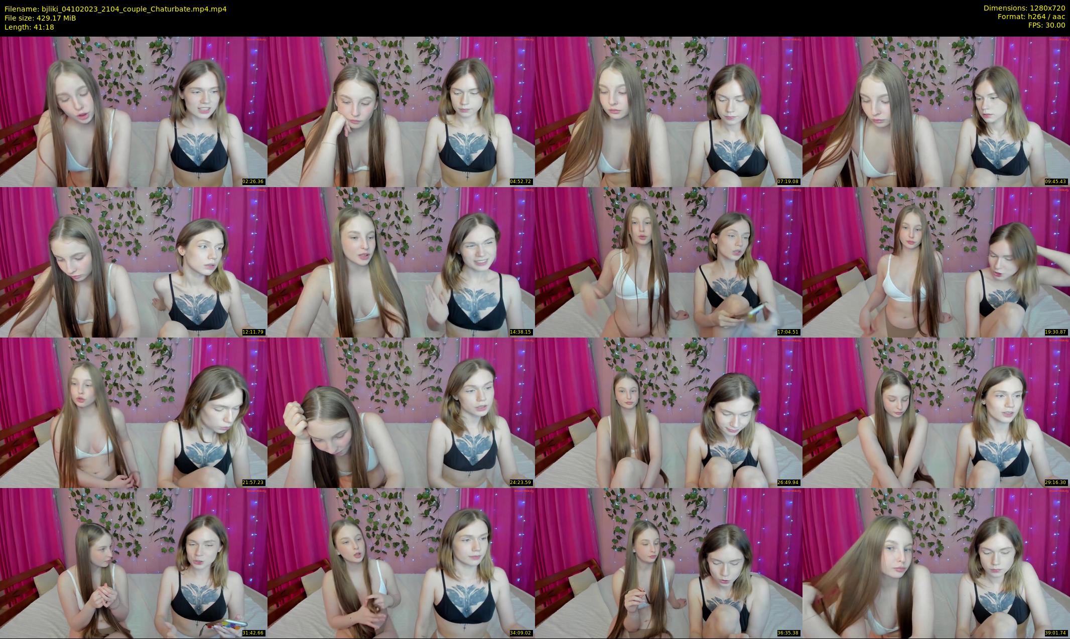 bjliki — 42 minute Chaturbate couple cam show recording, 720p, Oct 4, 2023