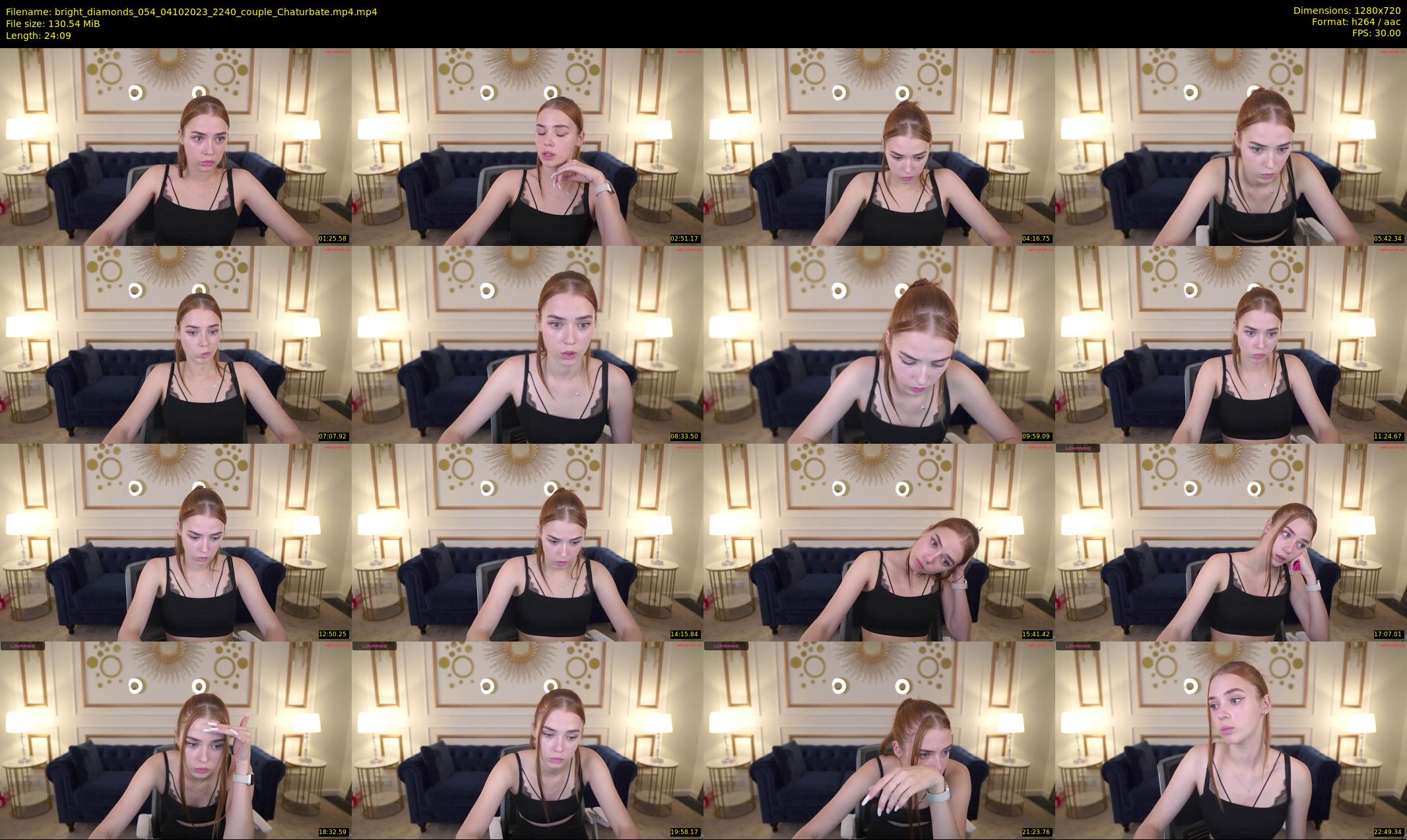 bright_diamonds_054 — 25 minute Chaturbate couple cam show recording, 720p, Oct 4, 2023