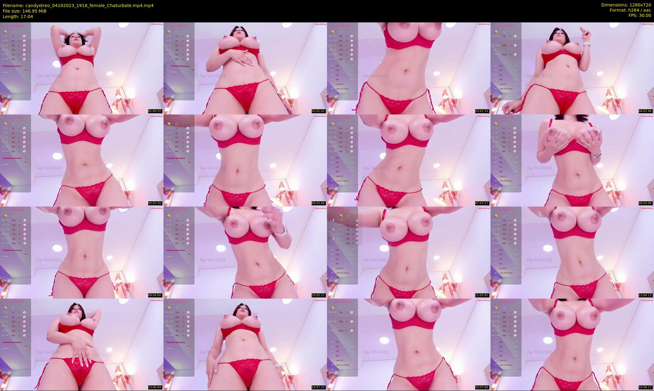 candyxtreo — 18 minute Chaturbate couple cam show recording, 720p, Oct 4, 2023