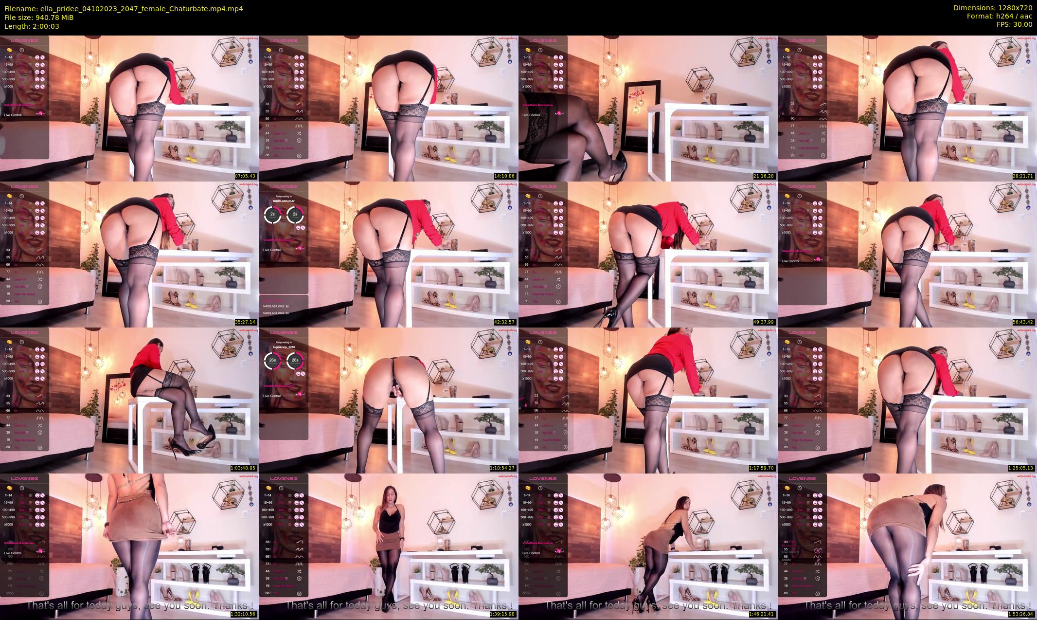 ella_pridee — 121 minute Chaturbate female cam show recording, 720p, Oct 4, 2023
