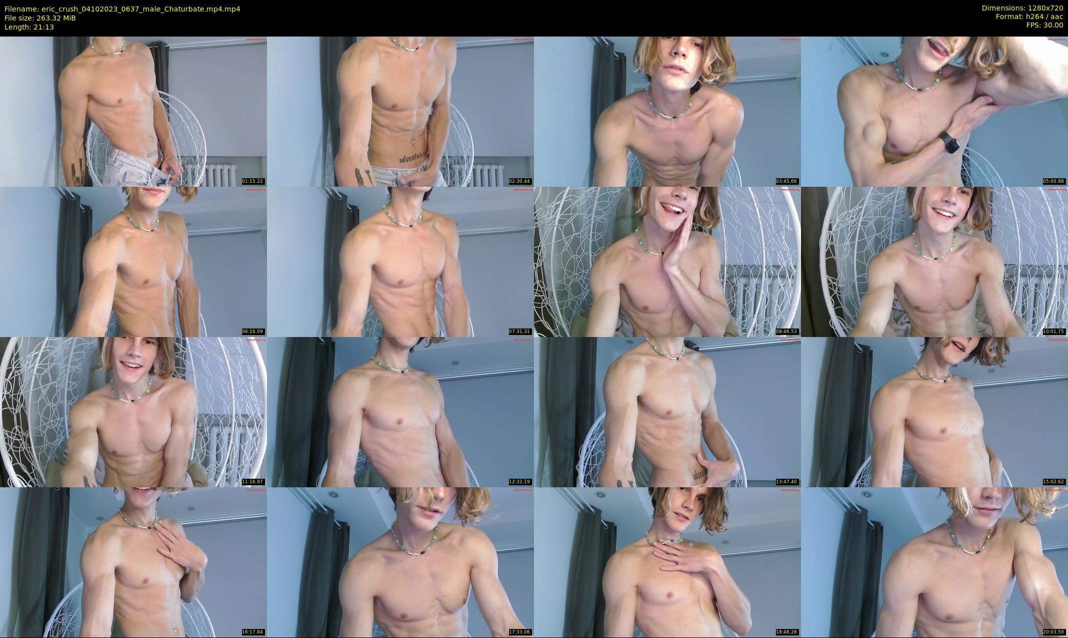 eric_crush — 22 minute Chaturbate male cam show recording, 720p, Oct 4, 2023