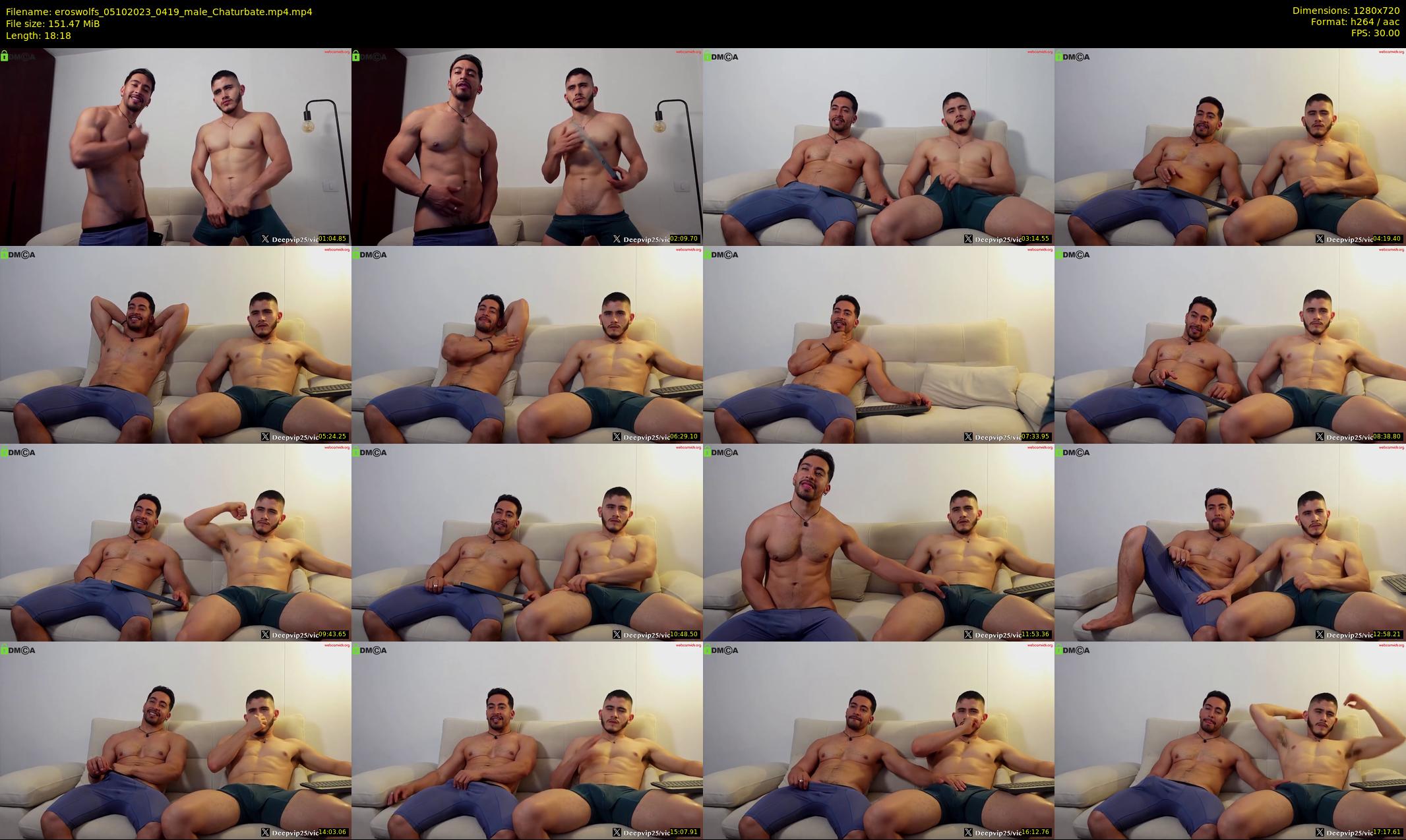 eroswolfs — 19 minute Chaturbate male cam show recording, 720p, Oct 5, 2023