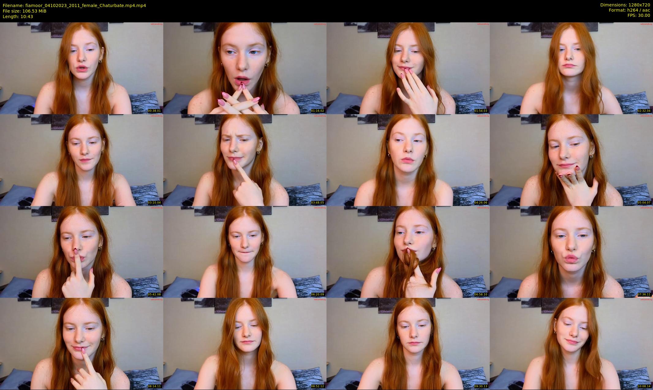 fiamoor — 11 minute Chaturbate female cam show recording, 720p, Oct 4, 2023