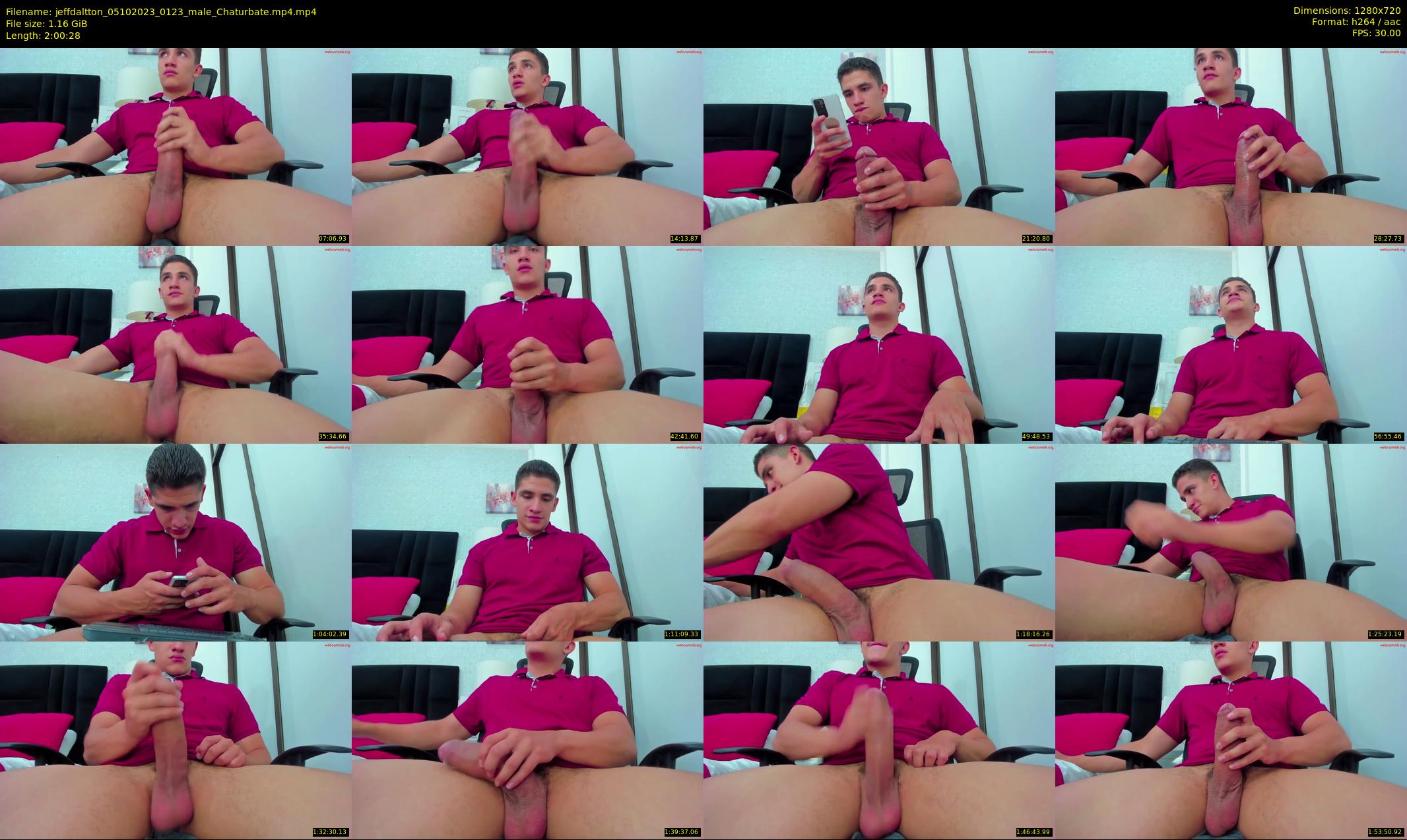 jeffdaltton — 121 minute Chaturbate male cam show recording, 720p, Oct 5, 2023
