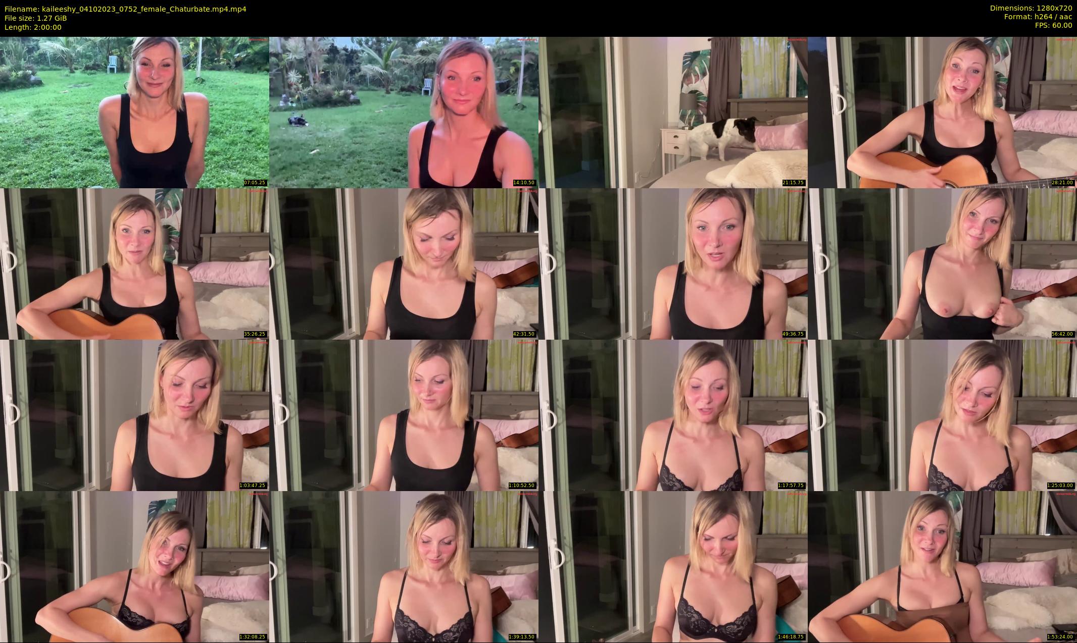 kaileeshy — 120 minute Chaturbate female cam show recording, 720p, Oct 4, 2023