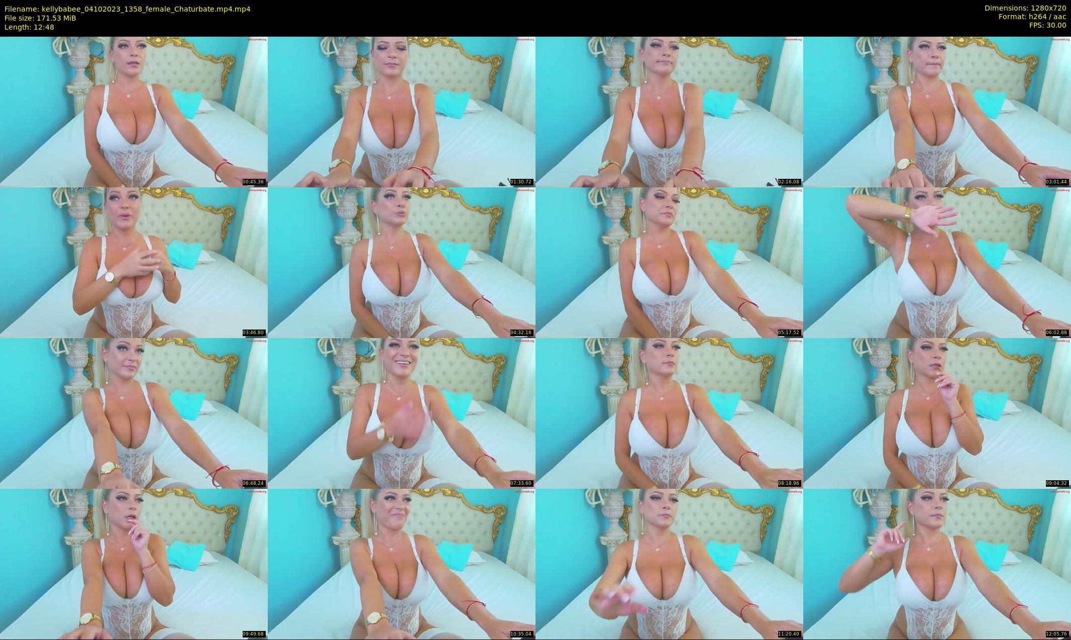kellybabee — 13 minute Chaturbate female cam show recording, 720p, Oct 4, 2023