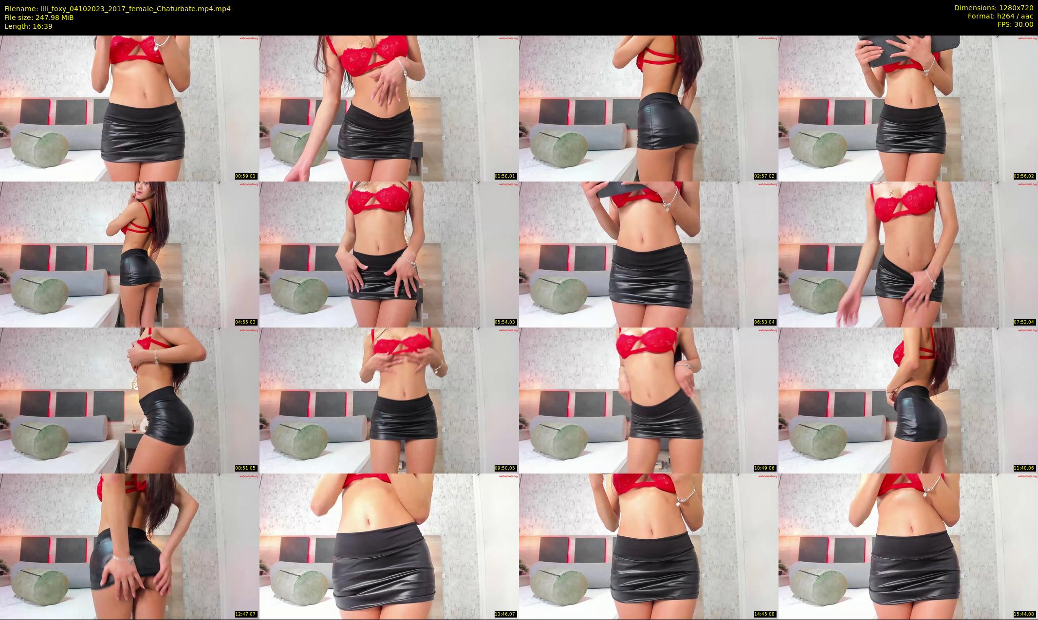 lili_foxy — 17 minute Chaturbate female cam show recording, 720p, Oct 4, 2023
