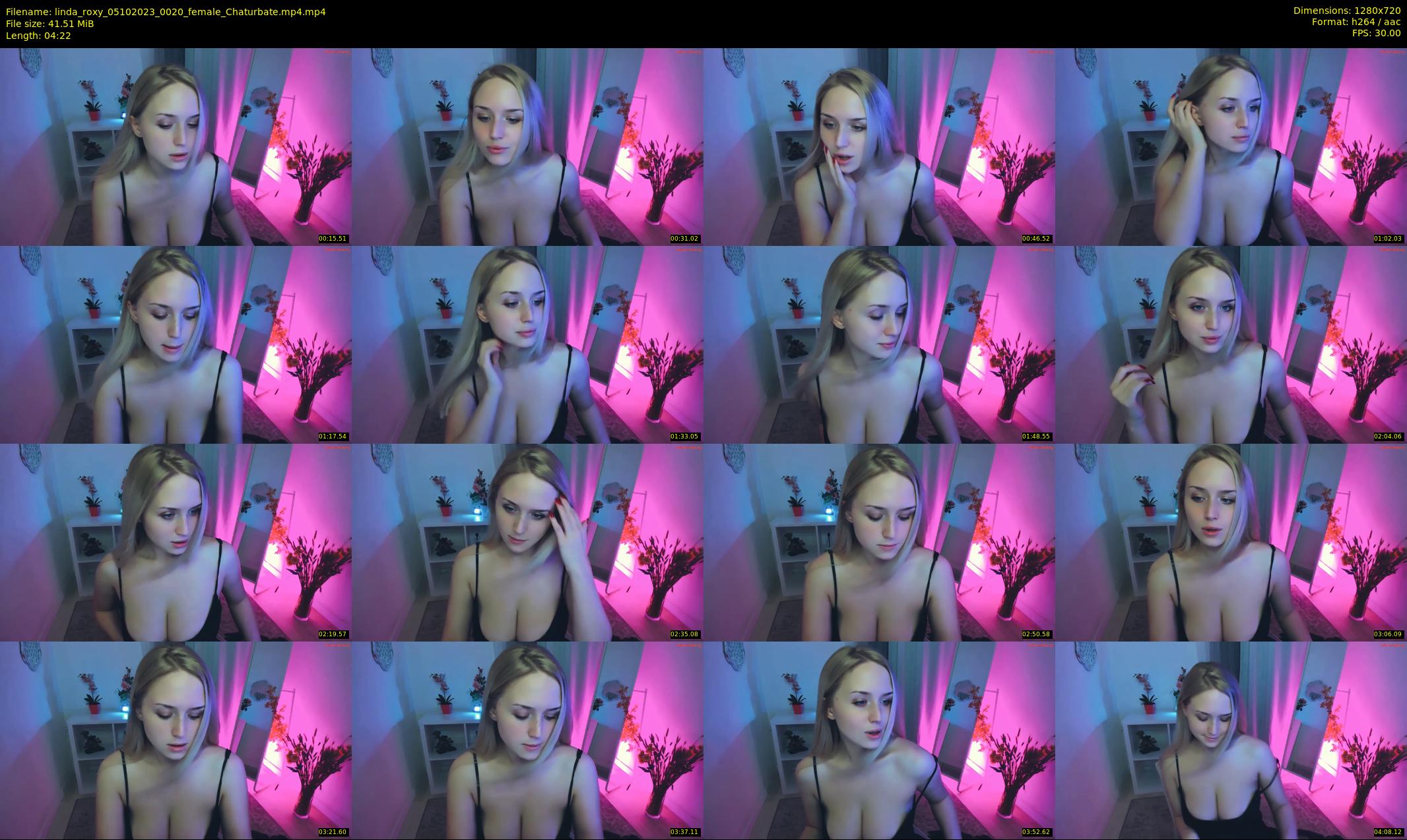 linda_roxy — 5 minute Chaturbate female cam show recording, 720p, Oct 5, 2023