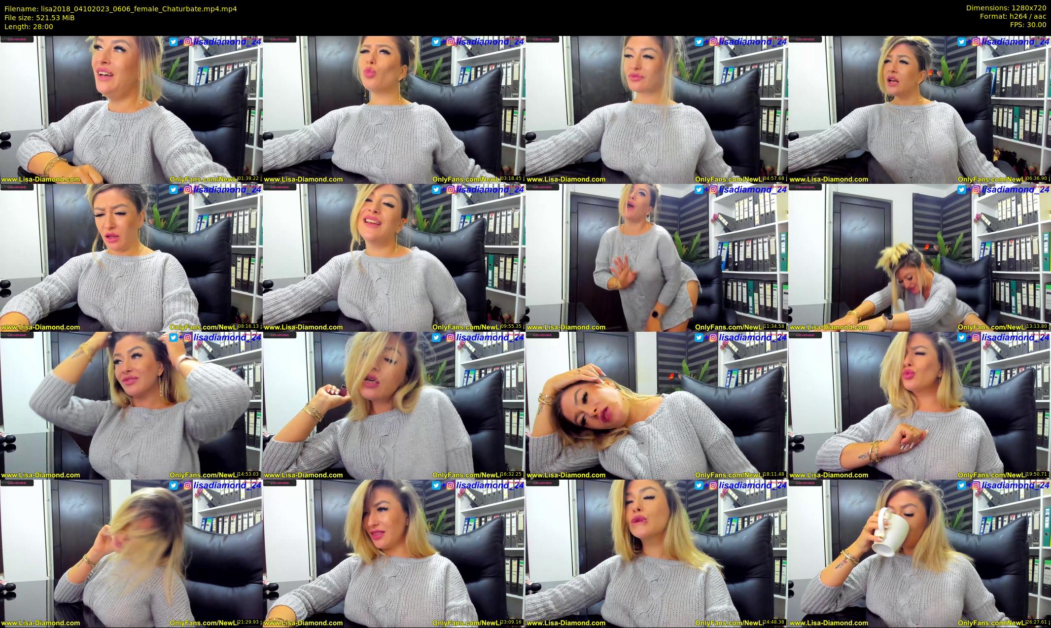 lisa2018 — 28 minute Chaturbate female cam show recording, 720p, Oct 4, 2023