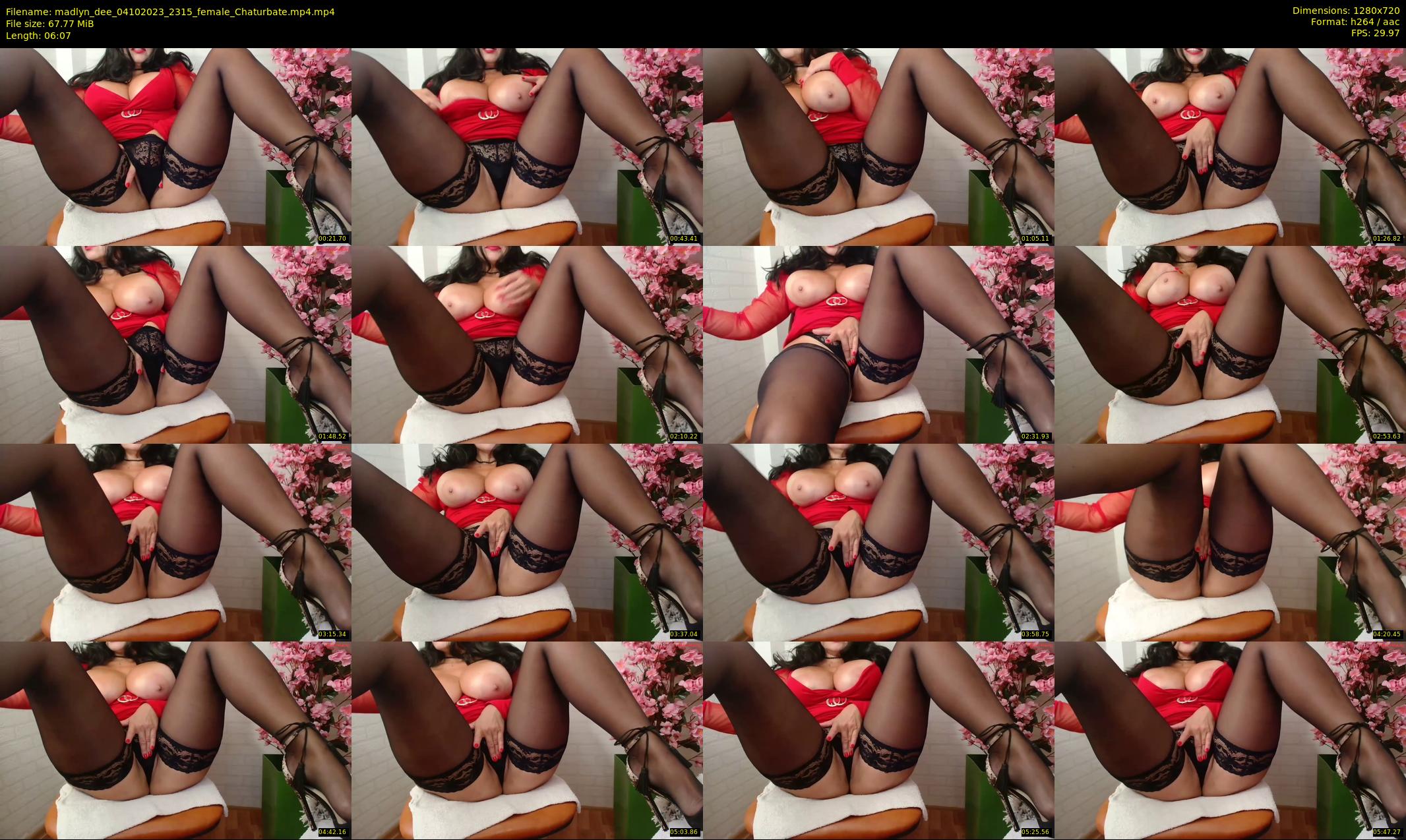 madlyn_dee — 7 minute Chaturbate female cam show recording, 720p, Oct 4, 2023