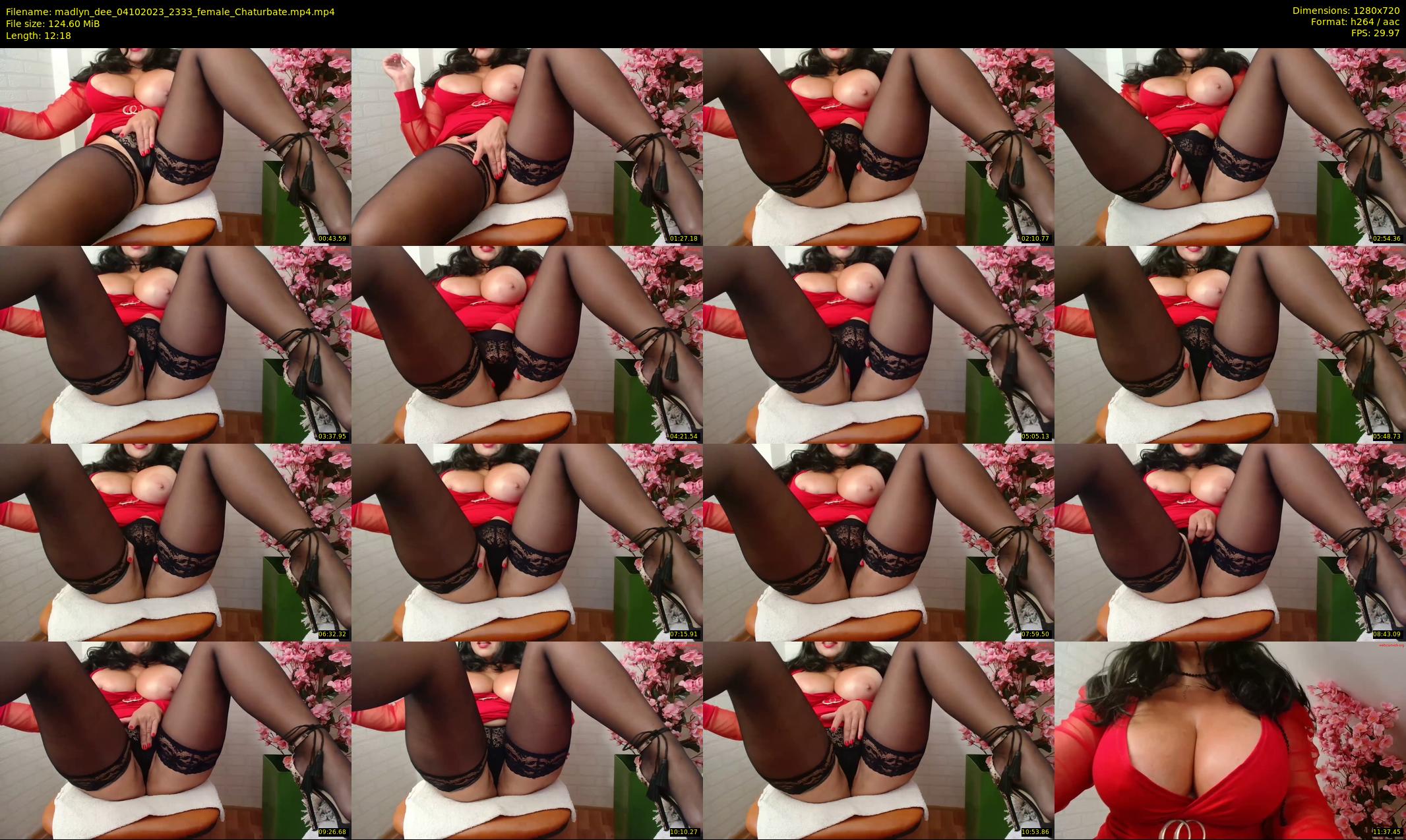 madlyn_dee — 13 minute Chaturbate female cam show recording, 720p, Oct 4, 2023