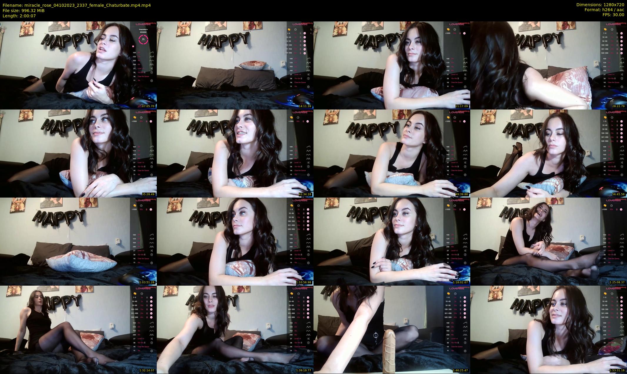 miracle_rose — 121 minute Chaturbate female cam show recording, 720p, Oct 4, 2023