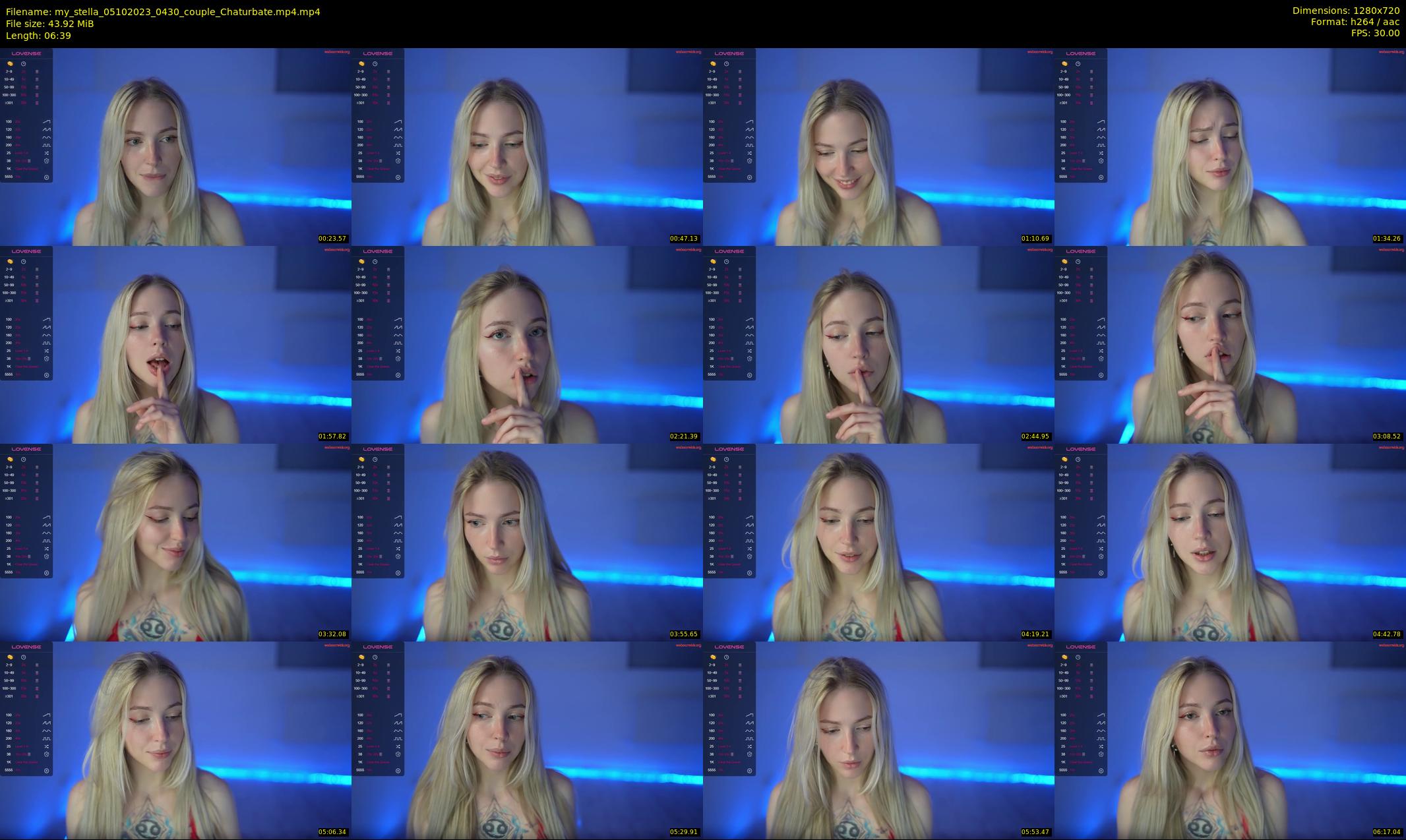 my_stella — 7 minute Chaturbate female cam show recording, 720p, Oct 5, 2023