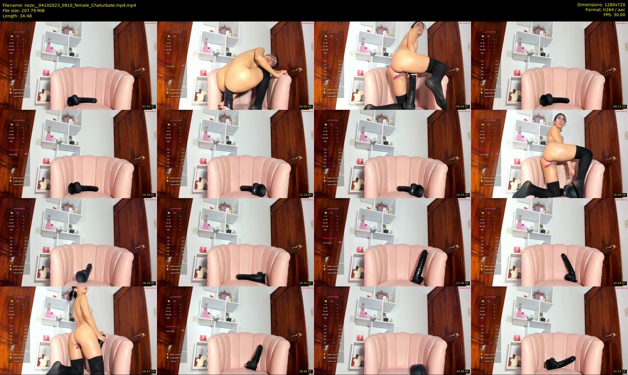 nezo_ — 35 minute Chaturbate female cam show recording, 720p, Oct 4, 2023