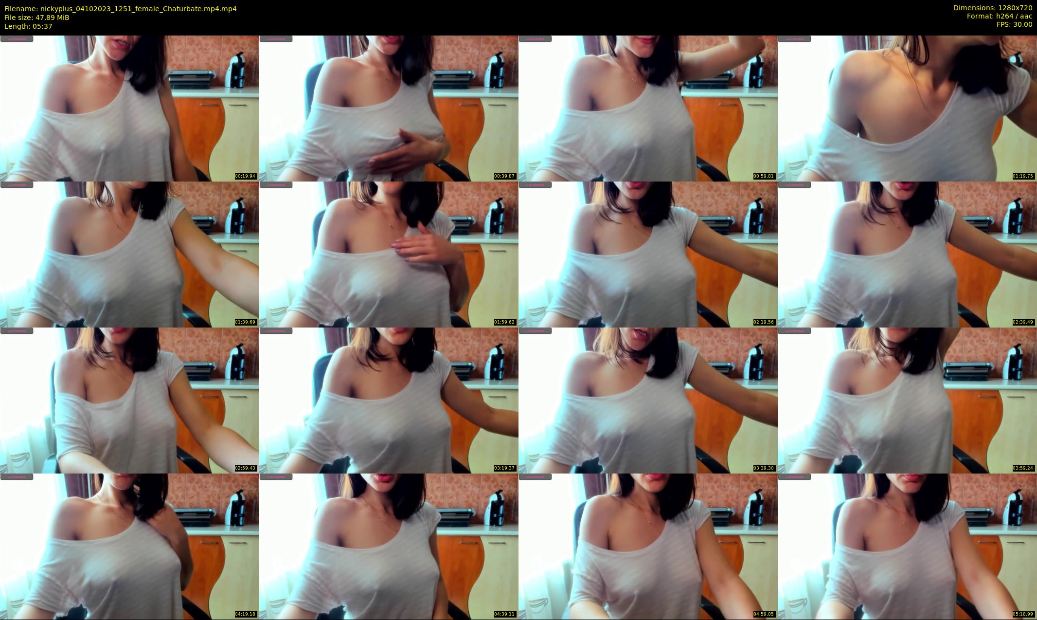 nickyplus — 6 minute Chaturbate couple cam show recording, 720p, Oct 4, 2023