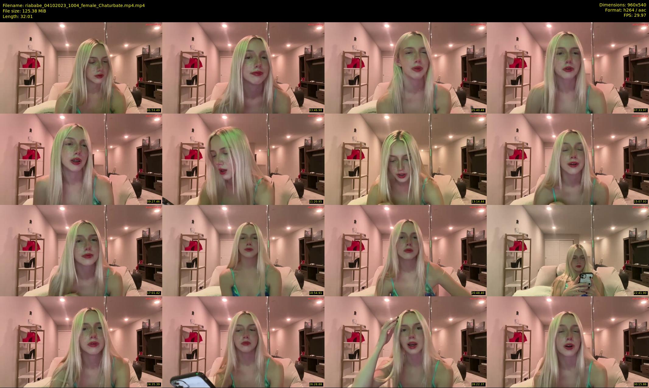 riababe — 33 minute Chaturbate female cam show recording, 480p, Oct 4, 2023