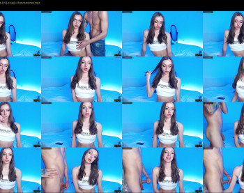 shineblue2728 — 14 minute Chaturbate couple cam show recording, 720p, Oct 4, 2023