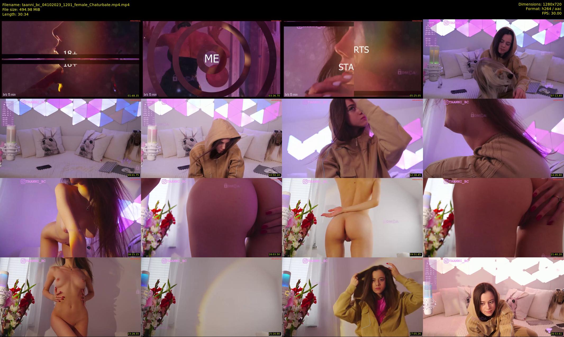 taanni_bc — 31 minute Chaturbate female cam show recording, 720p, Oct 4, 2023