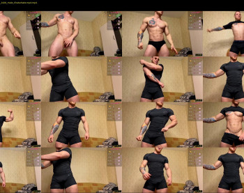 technohotgod — 64 minute Chaturbate male cam show recording, 720p, Oct 4, 2023