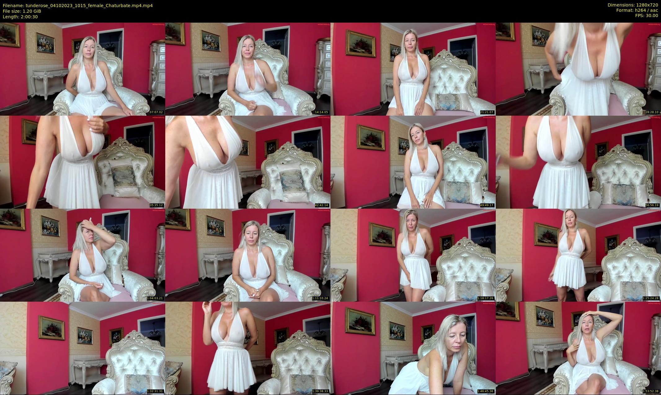 tunderose — 121 minute Chaturbate female cam show recording, 720p, Oct 4, 2023