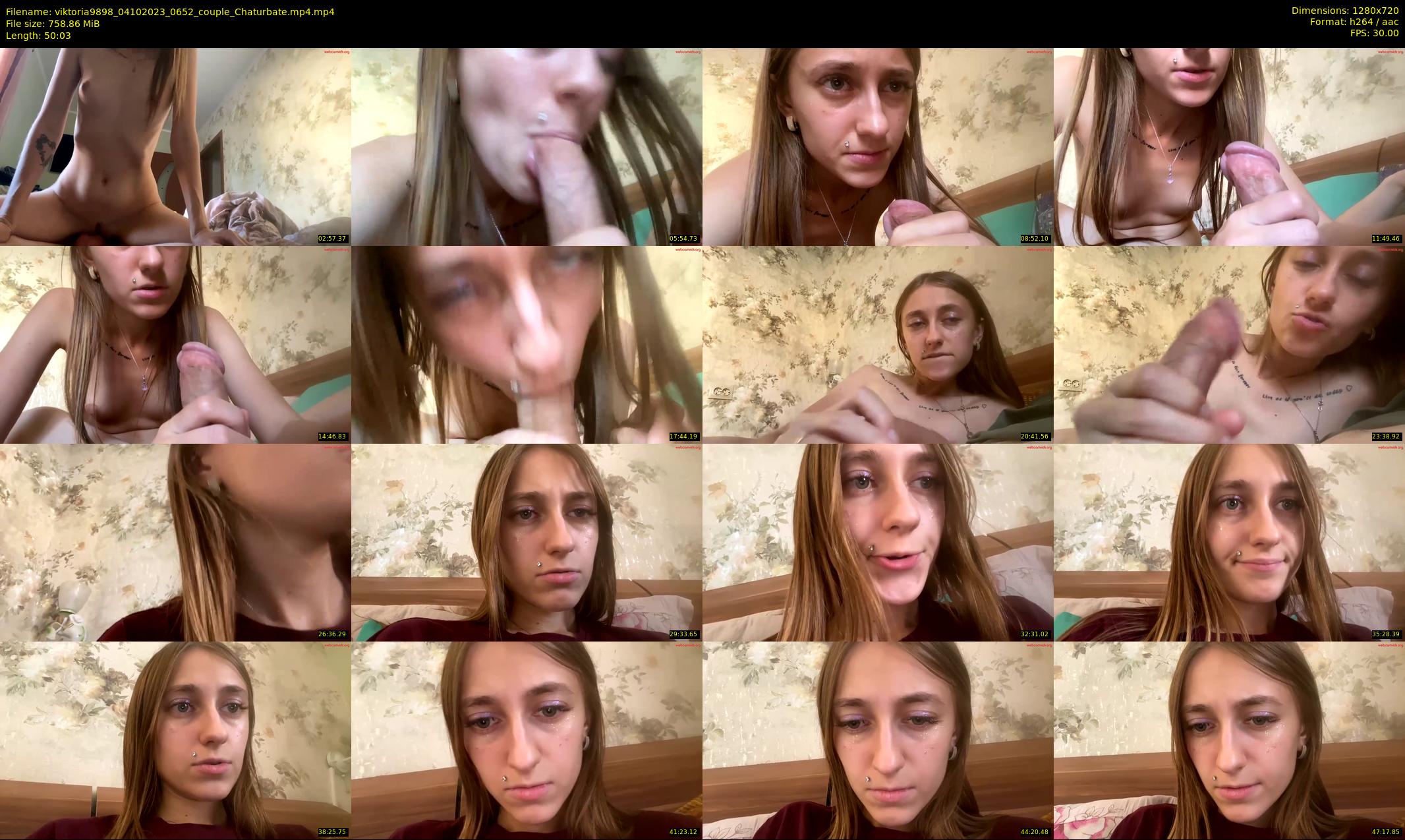 viktoria9898 — 51 minute Chaturbate couple cam show recording, 720p, Oct 4, 2023