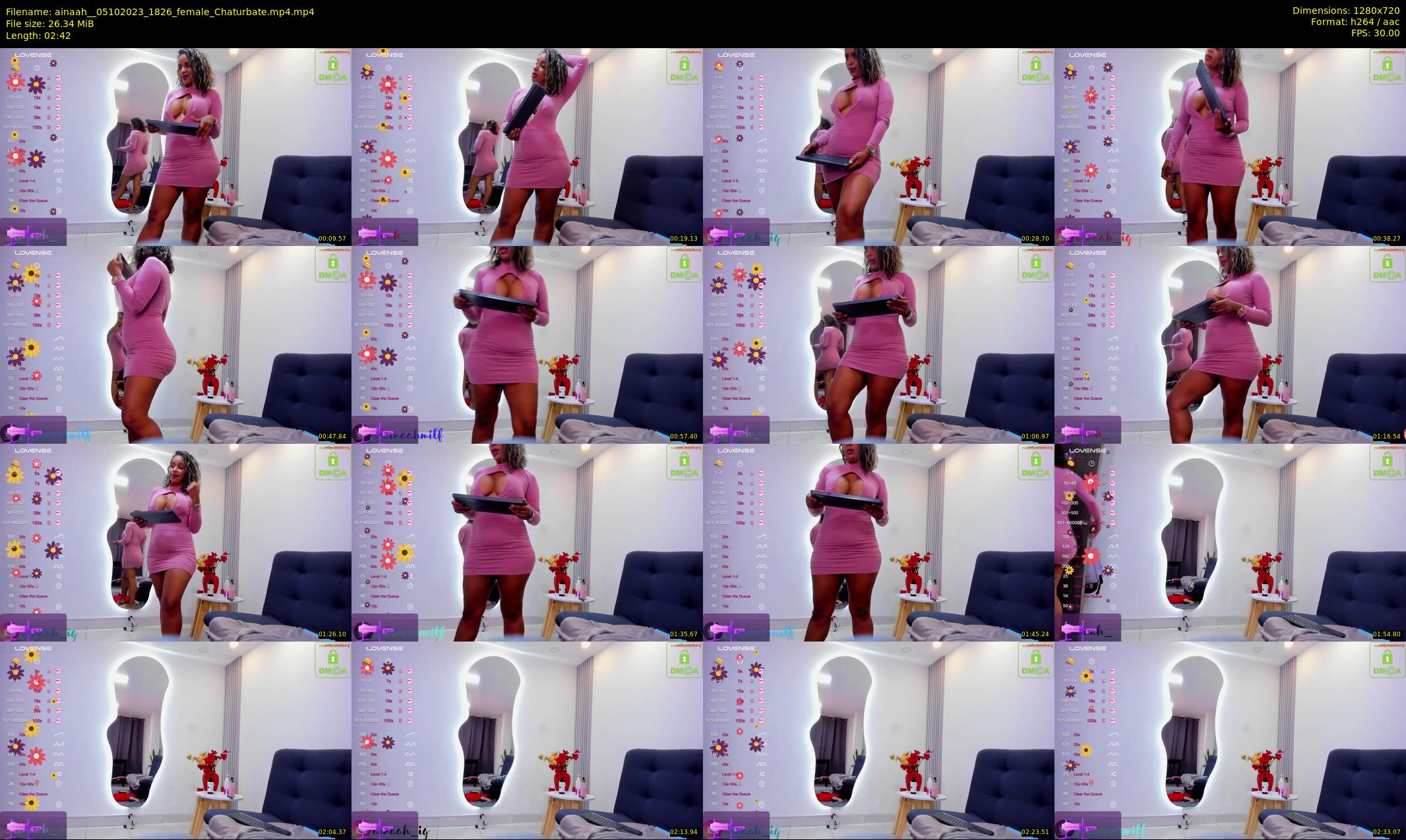 ainaah_ — 3 minute Chaturbate female cam show recording, 720p, Oct 5, 2023