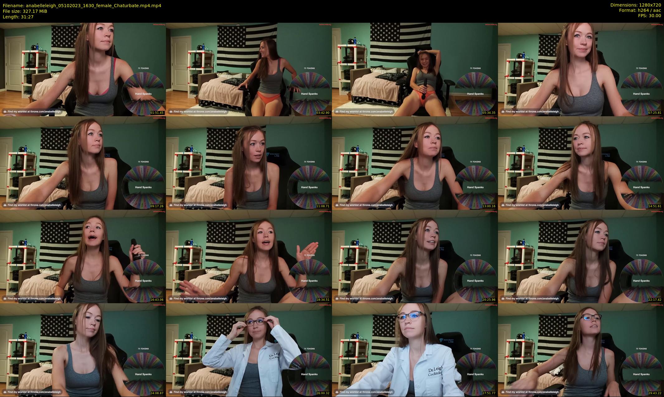 anabelleleigh — 32 minute Chaturbate female cam show recording, 720p, Oct 5, 2023