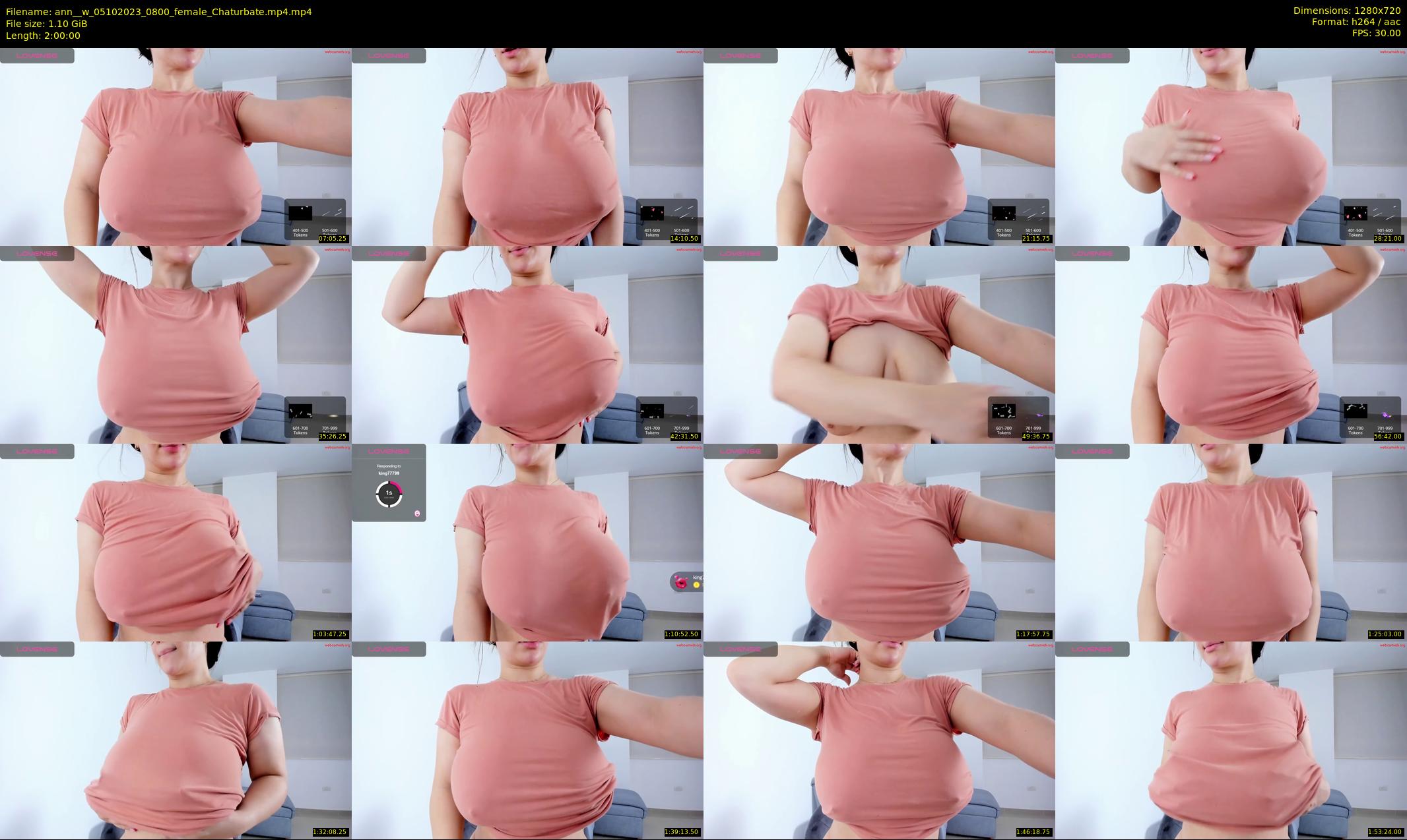 ann__w — 120 minute Chaturbate female cam show recording, 720p, Oct 5, 2023