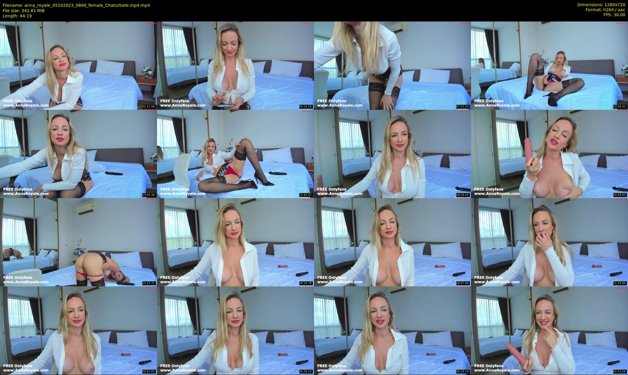 anna_royale — 45 minute Chaturbate female cam show recording, 720p, Oct 5, 2023