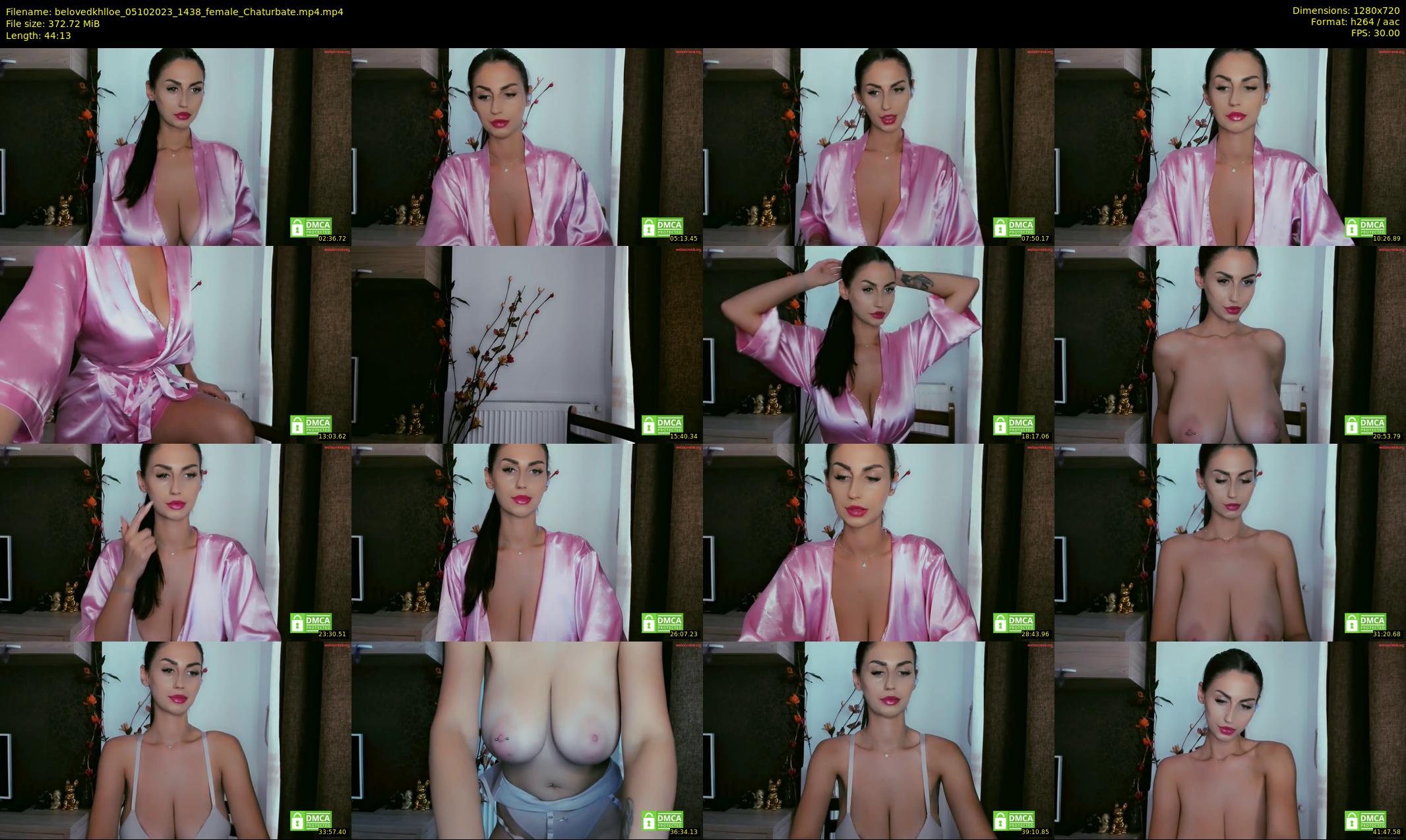belovedkhlloe — 45 minute Chaturbate female cam show recording, 720p, Oct 5, 2023