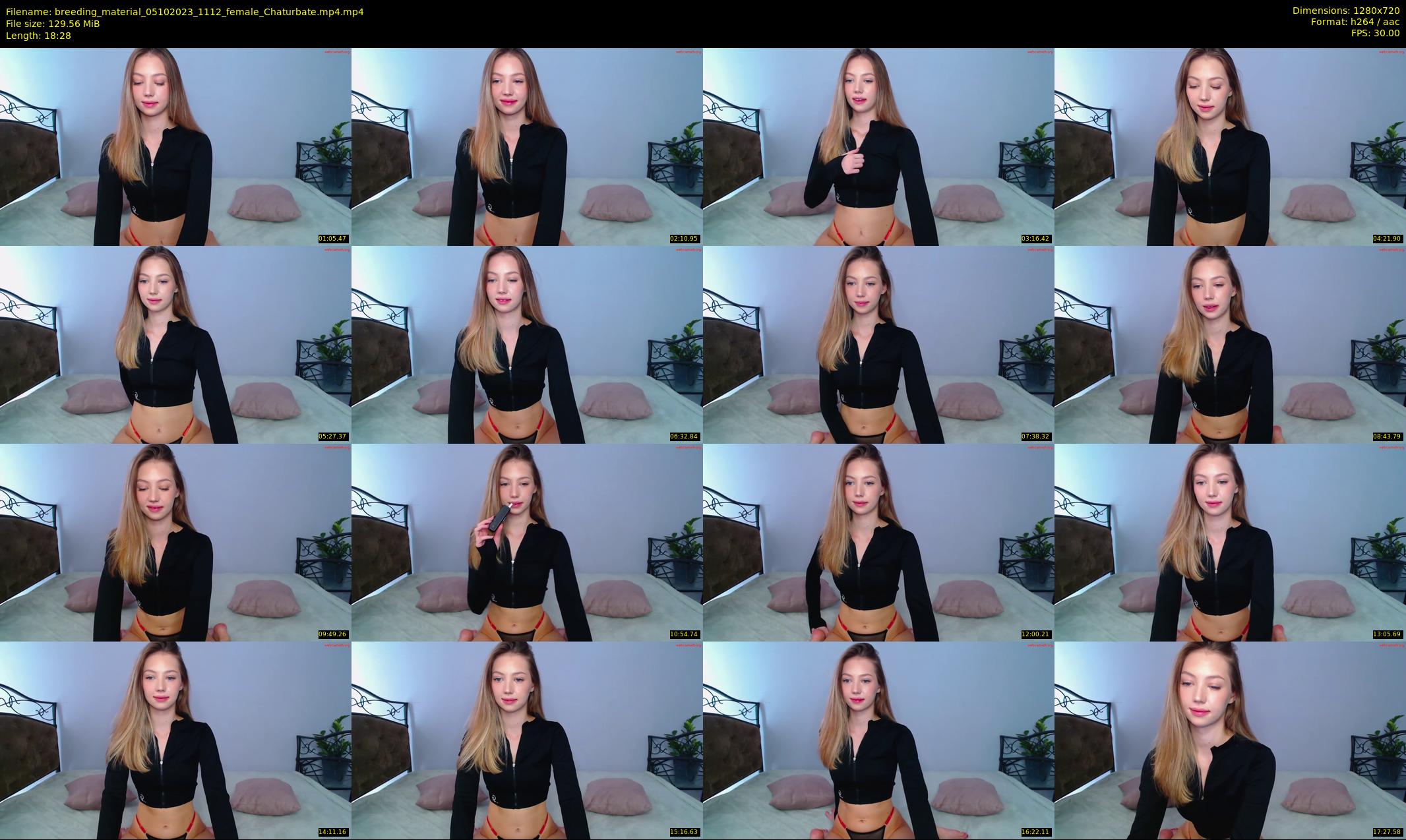breeding_material — 19 minute Chaturbate female cam show recording, 720p, Oct 5, 2023