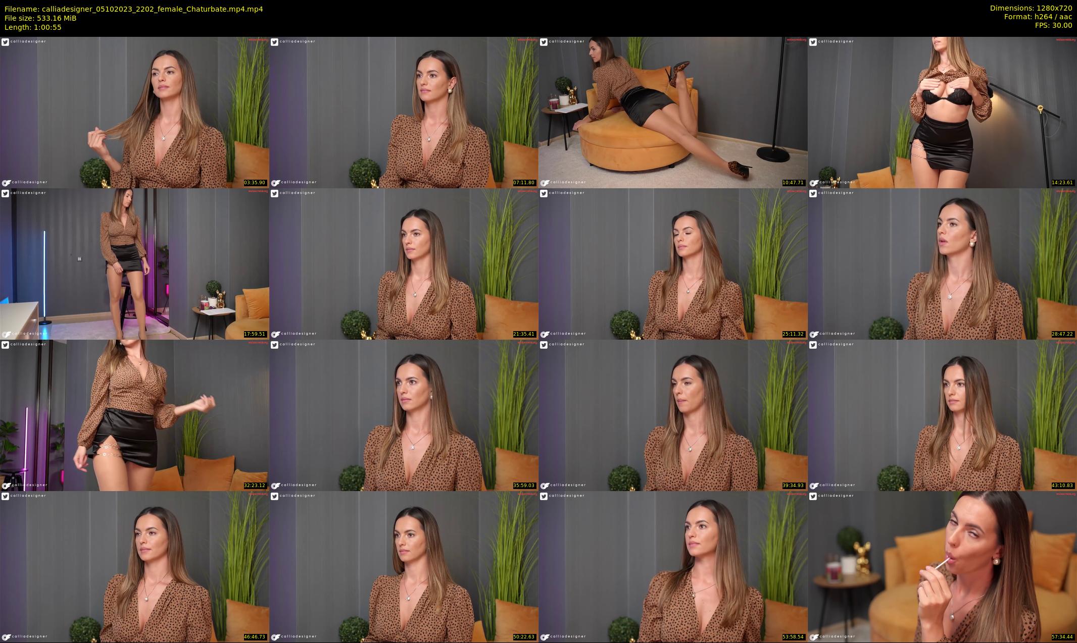 calliadesigner — 61 minute Chaturbate female cam show recording, 720p, Oct 5, 2023