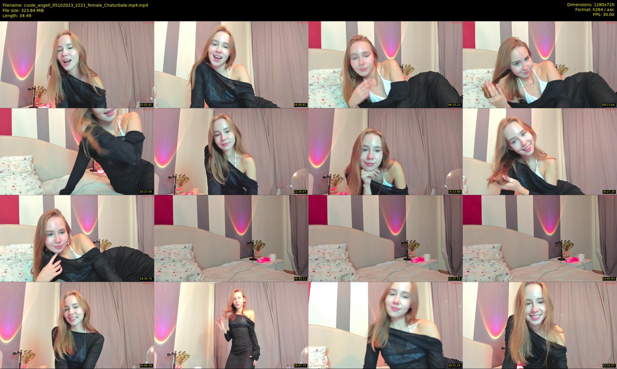 cuute_angell — 35 minute Chaturbate female cam show recording, 720p, Oct 5, 2023