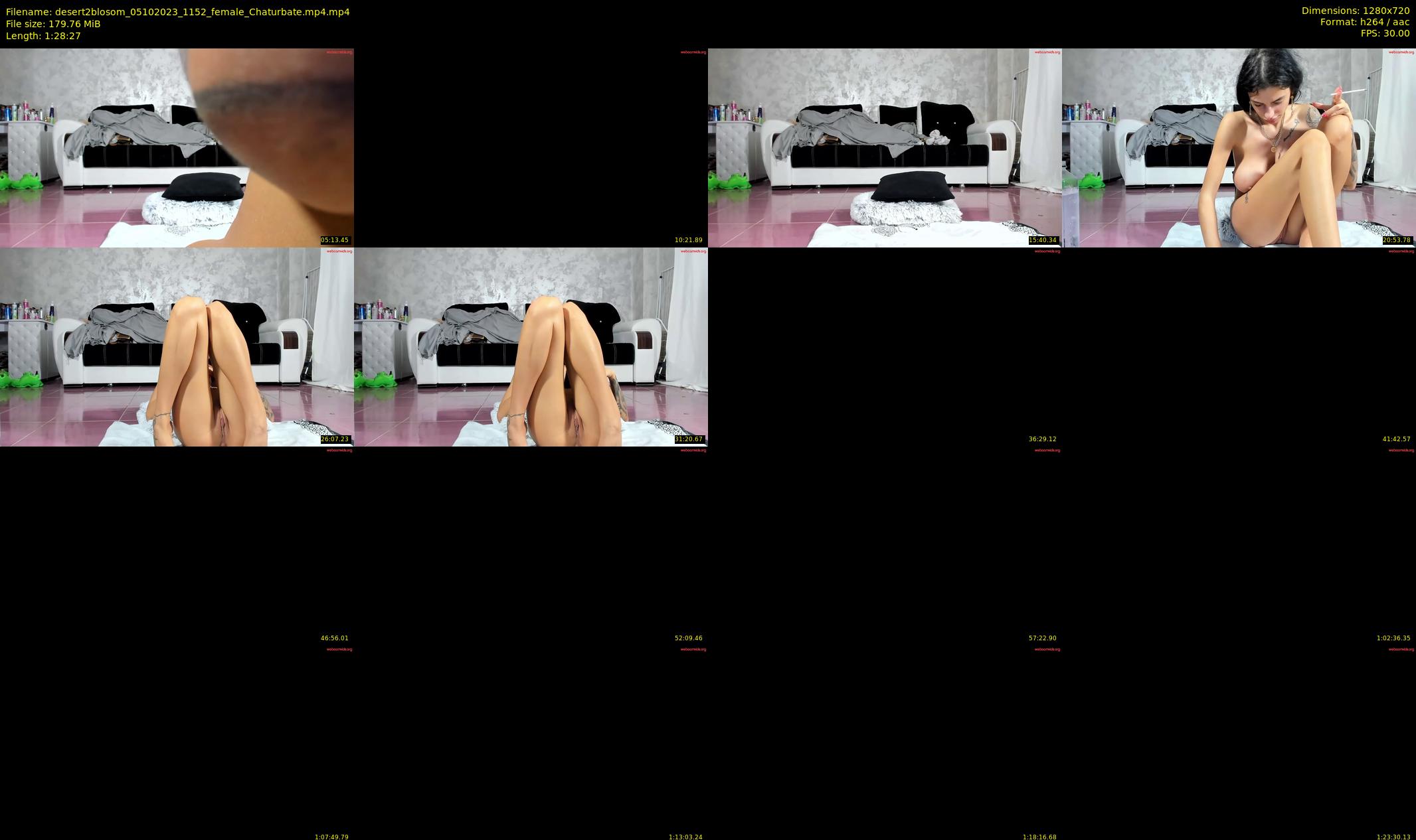 desert2blosom — 89 minute Chaturbate female cam show recording, 720p, Oct 5, 2023