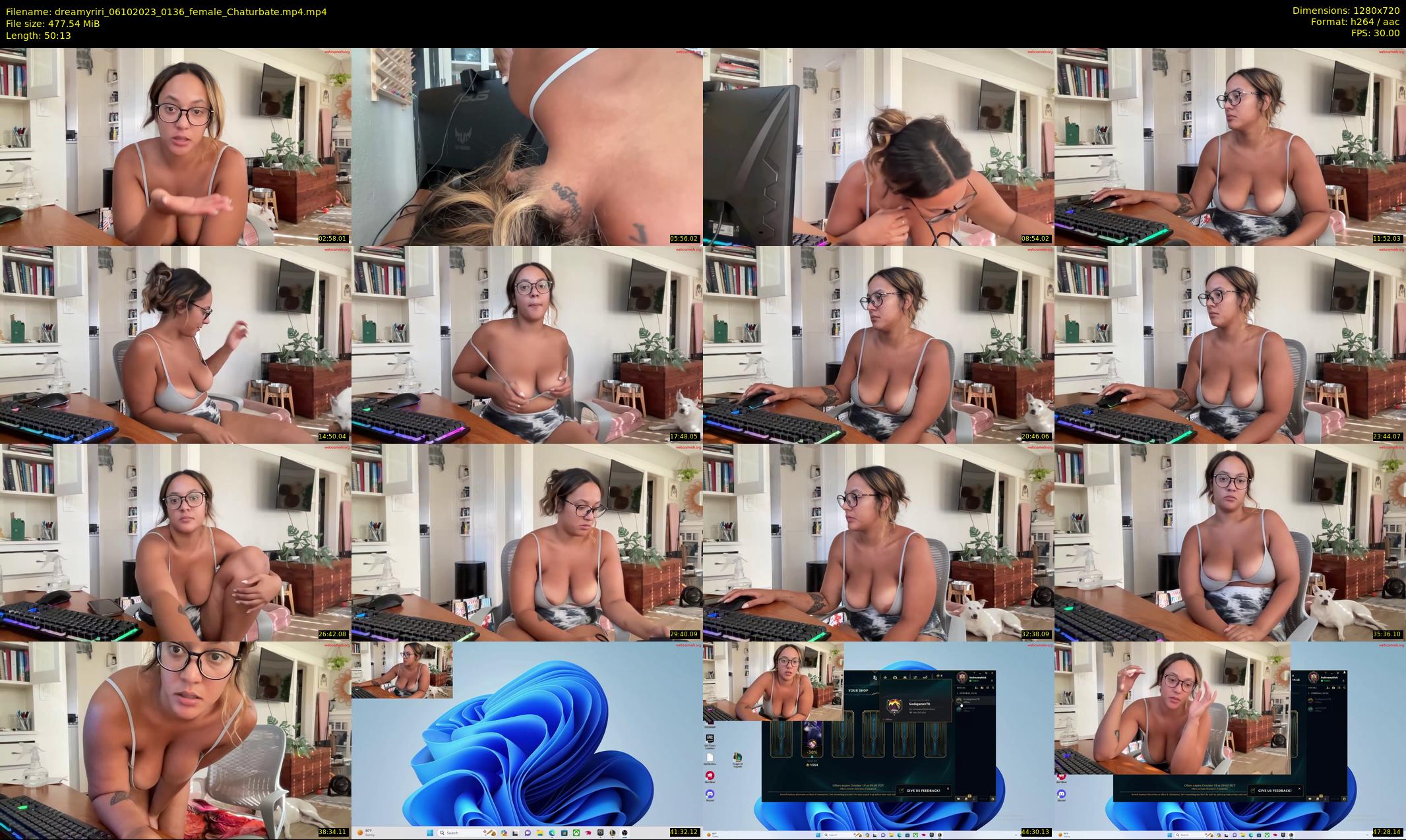 dreamyriri — 51 minute Chaturbate female cam show recording, 720p, Oct 6, 2023