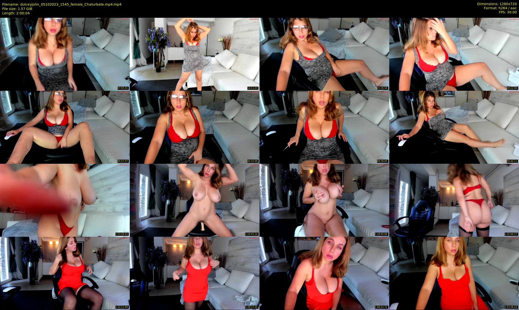 dulceyjohn — 121 minute Chaturbate female cam show recording, 720p, Oct 5, 2023