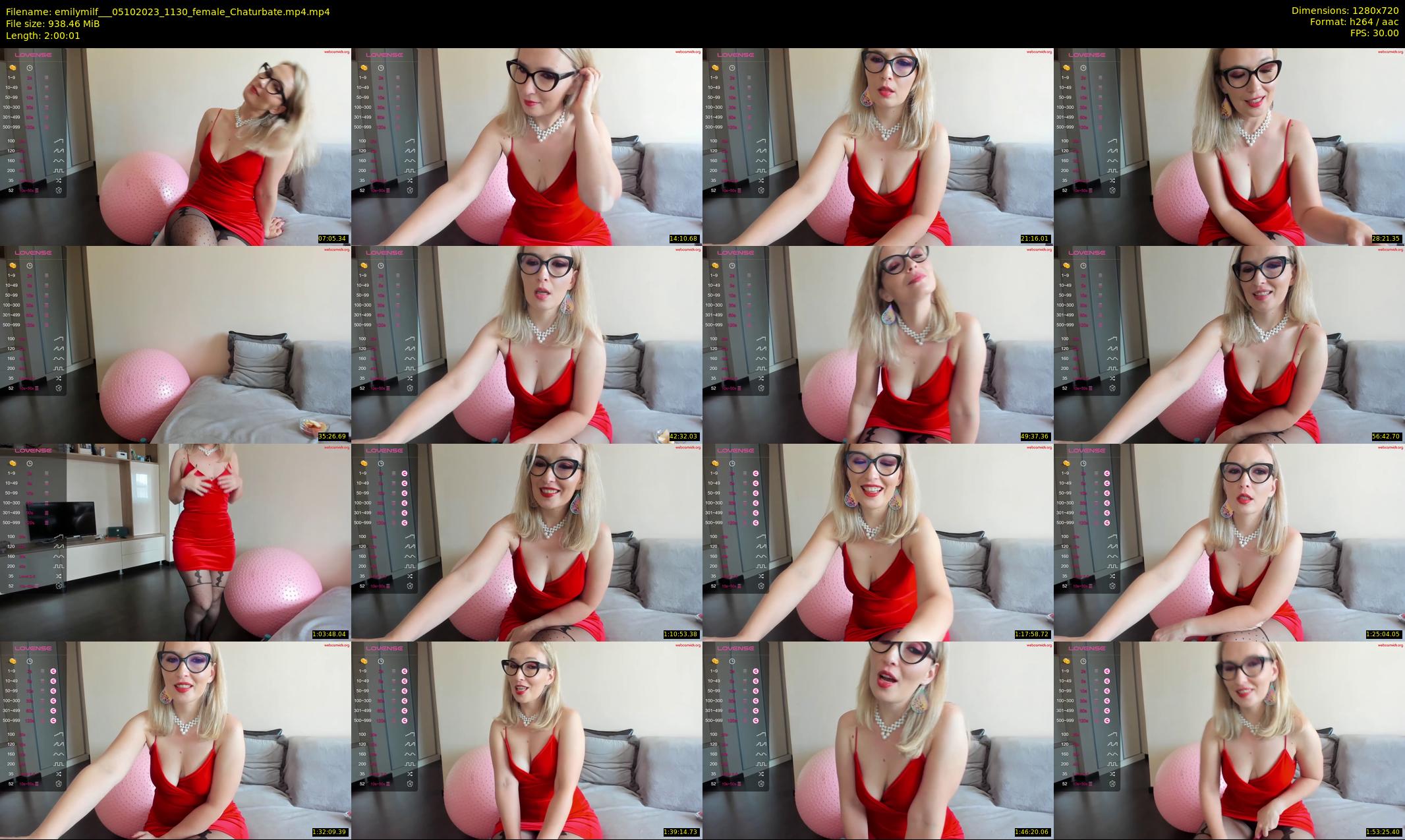 emilymilf__ — 121 minute Chaturbate female cam show recording, 720p, Oct 5, 2023
