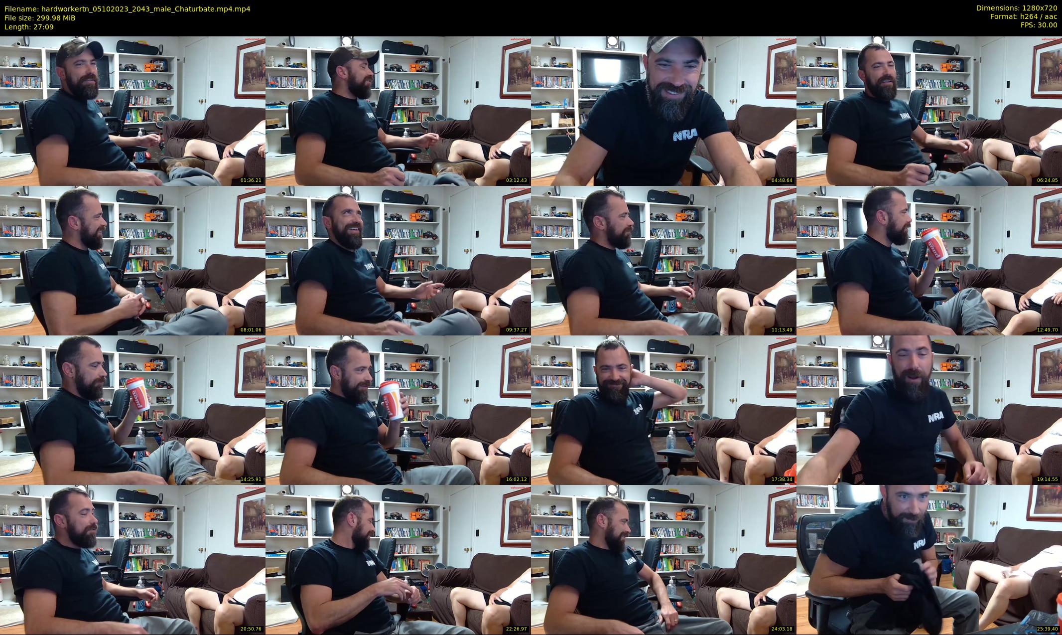 hardworkertn — 28 minute Chaturbate male cam show recording, 720p, Oct 5, 2023