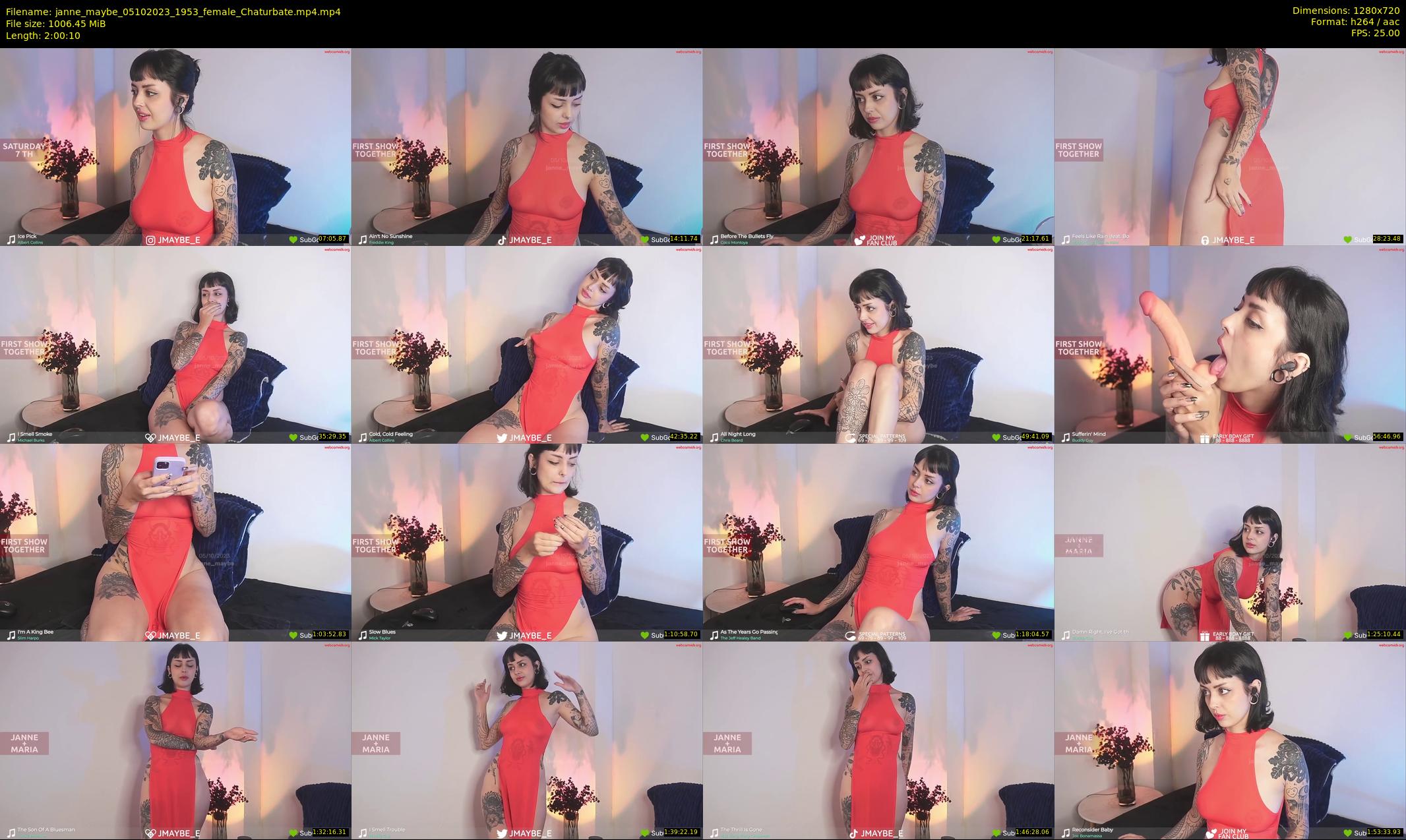 janne_maybe — 121 minute Chaturbate female cam show recording, 720p, Oct 5, 2023