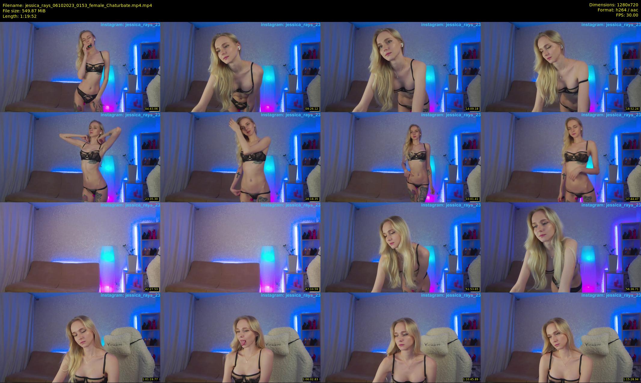 jessica_rays — 80 minute Chaturbate couple cam show recording, 720p, Oct 6, 2023