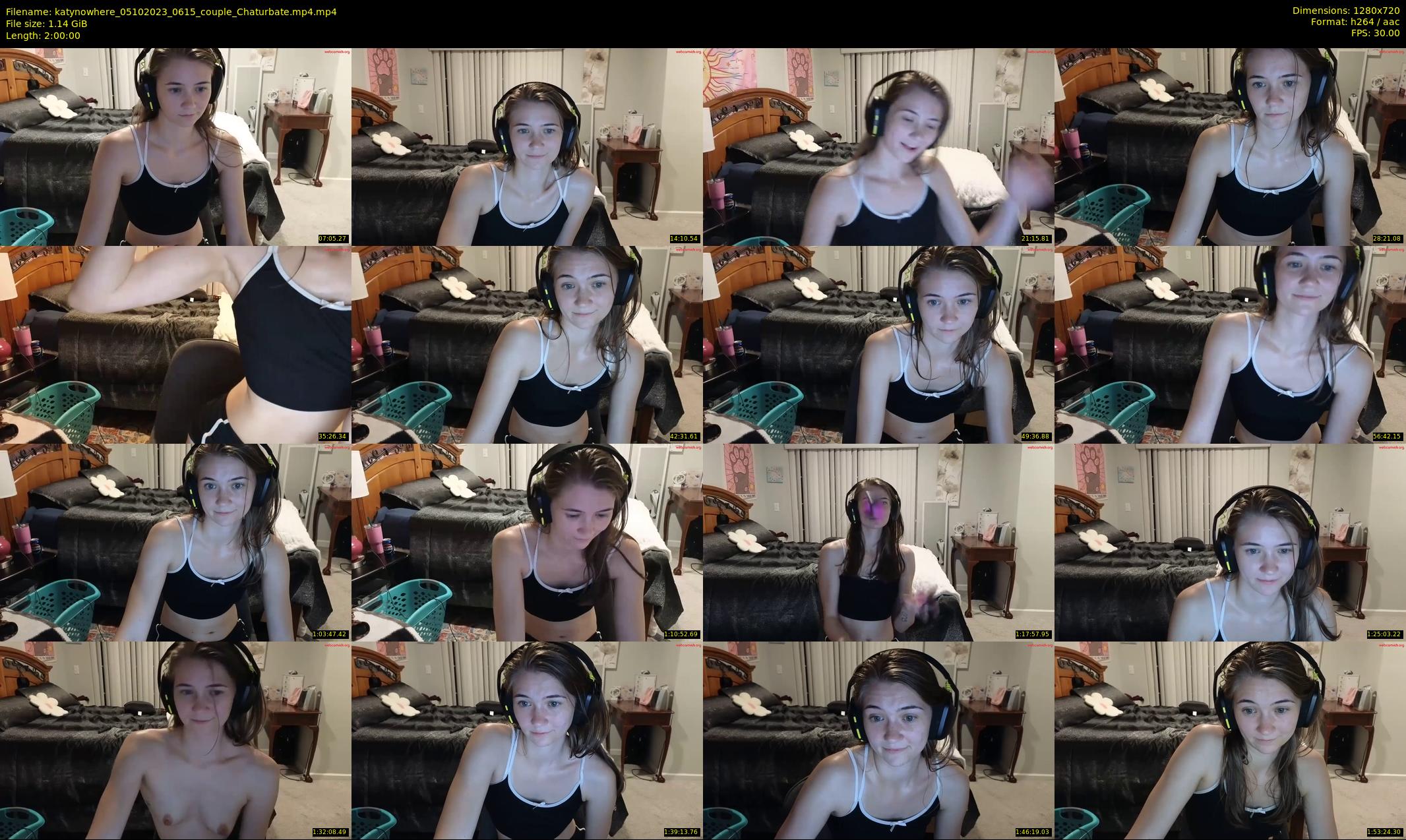 katynowhere — 120 minute Chaturbate female cam show recording, 720p, Oct 5, 2023