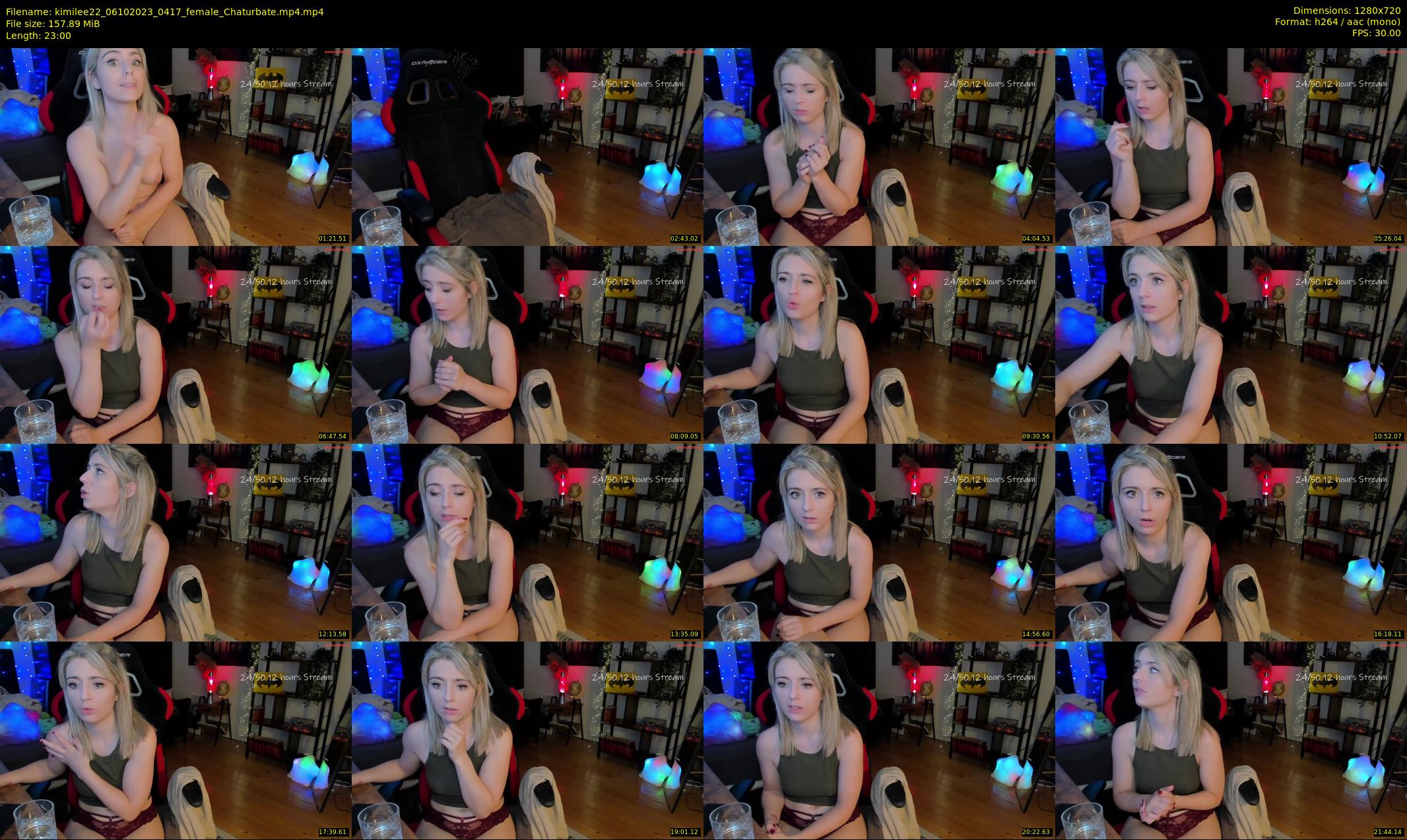kimilee22 — 23 minute Chaturbate female cam show recording, 720p, Oct 6, 2023
