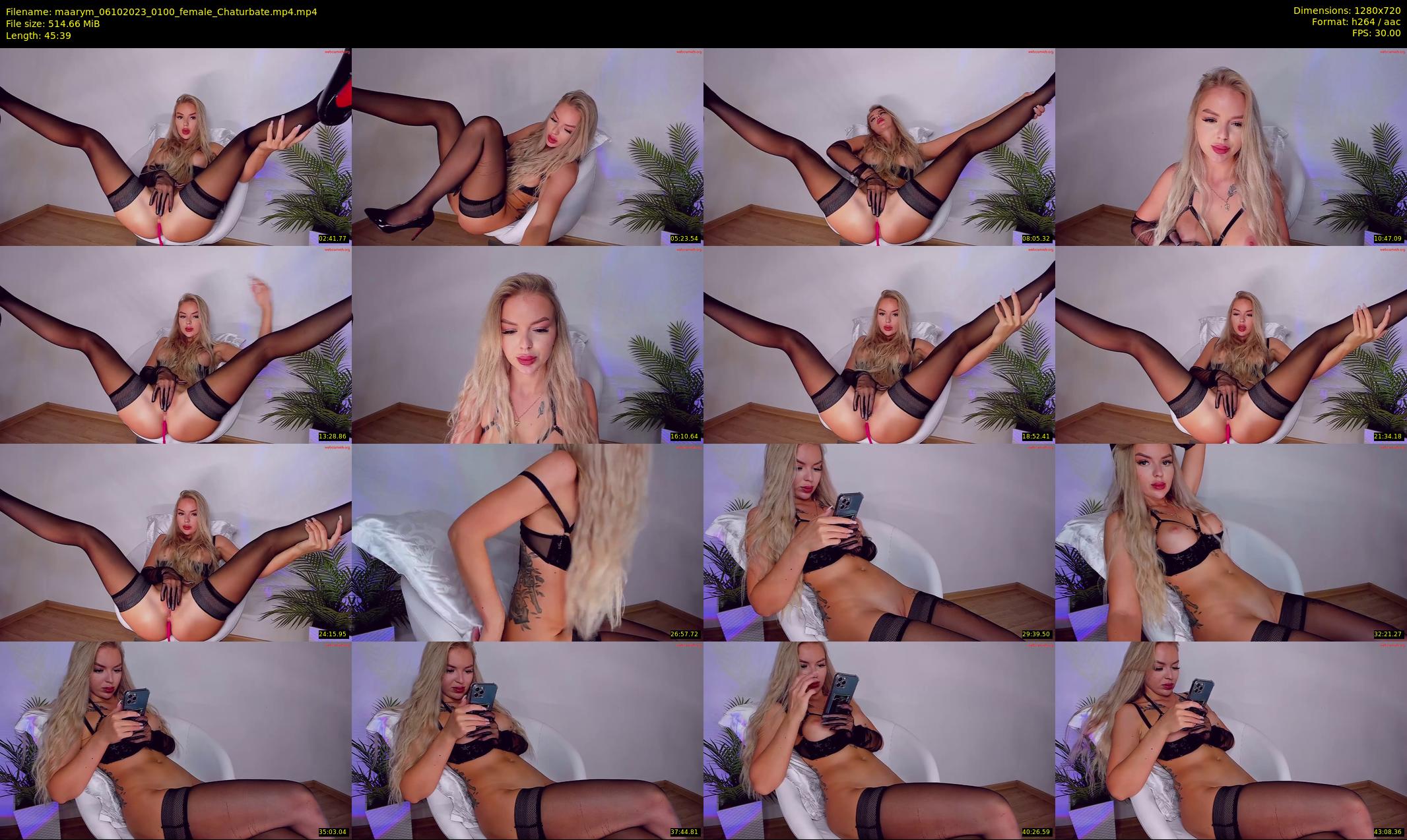 maarym — 46 minute Chaturbate couple cam show recording, 720p, Oct 6, 2023