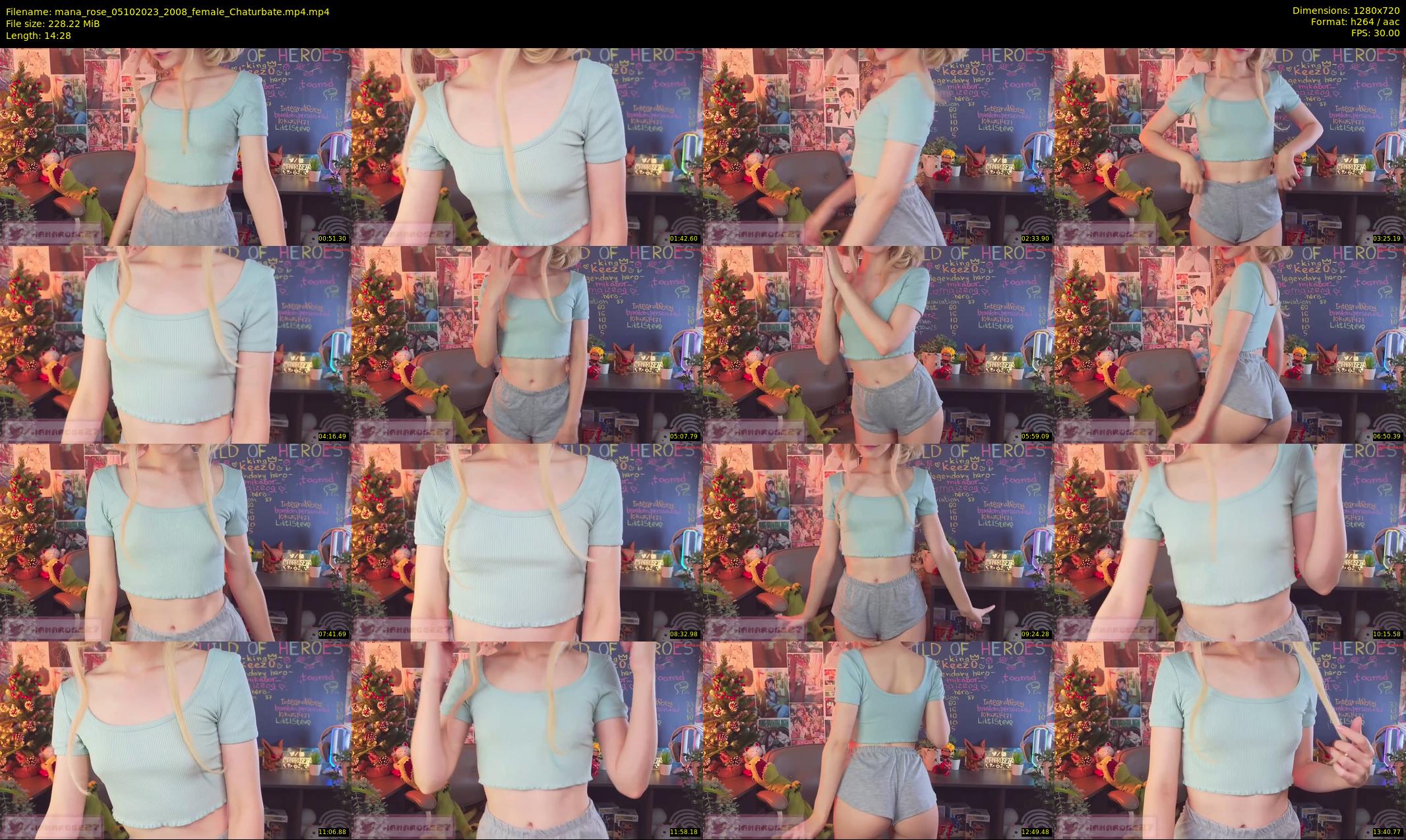 mana_rose — 15 minute Chaturbate female cam show recording, 720p, Oct 5, 2023