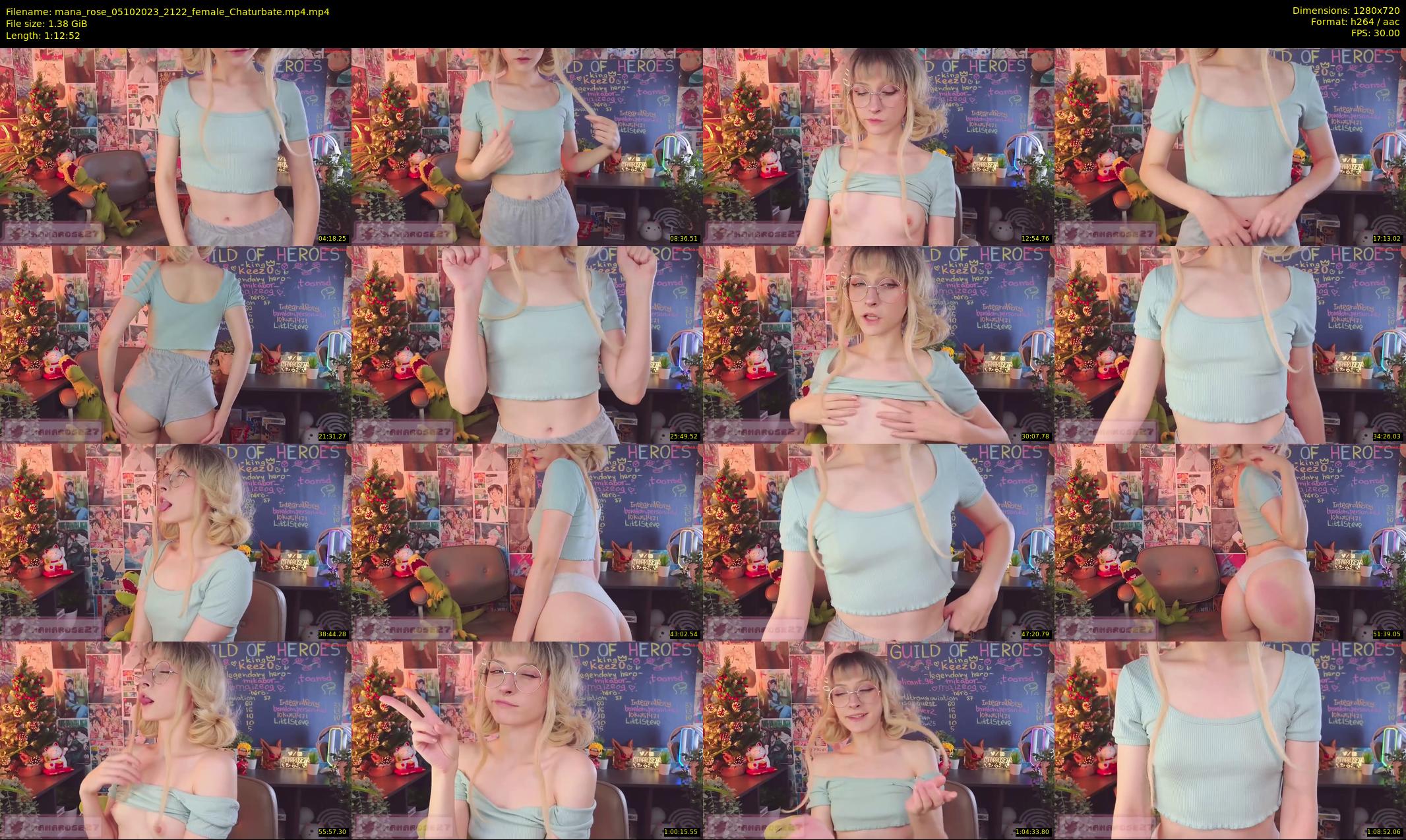 mana_rose — 73 minute Chaturbate female cam show recording, 720p, Oct 5, 2023