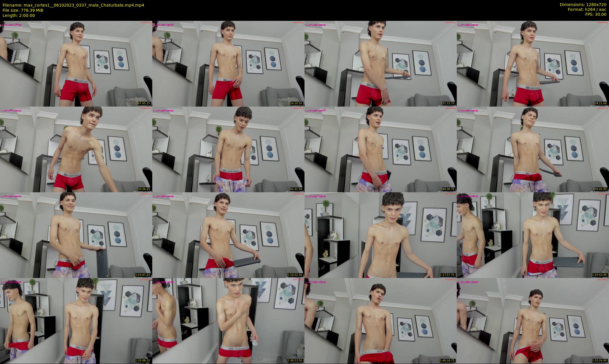 max_cortes1_ — 120 minute Chaturbate male cam show recording, 720p, Oct 6, 2023